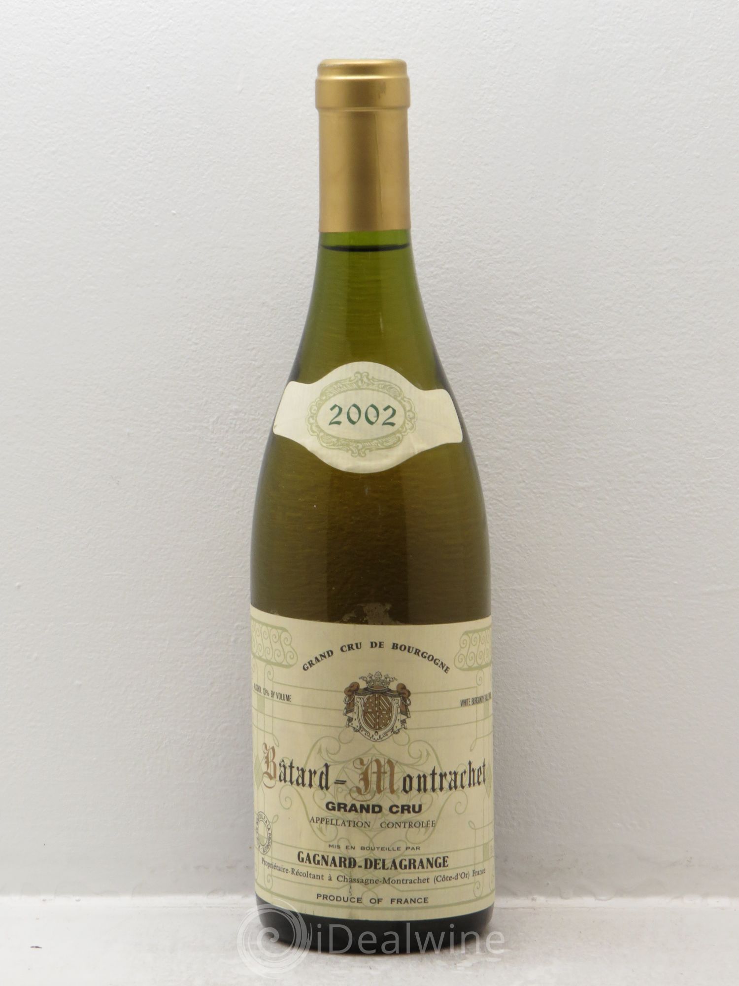 Bâtard-Montrachet Grand Cru Gagnard delagrange 2002 - Posten von 1 Flasche - 0