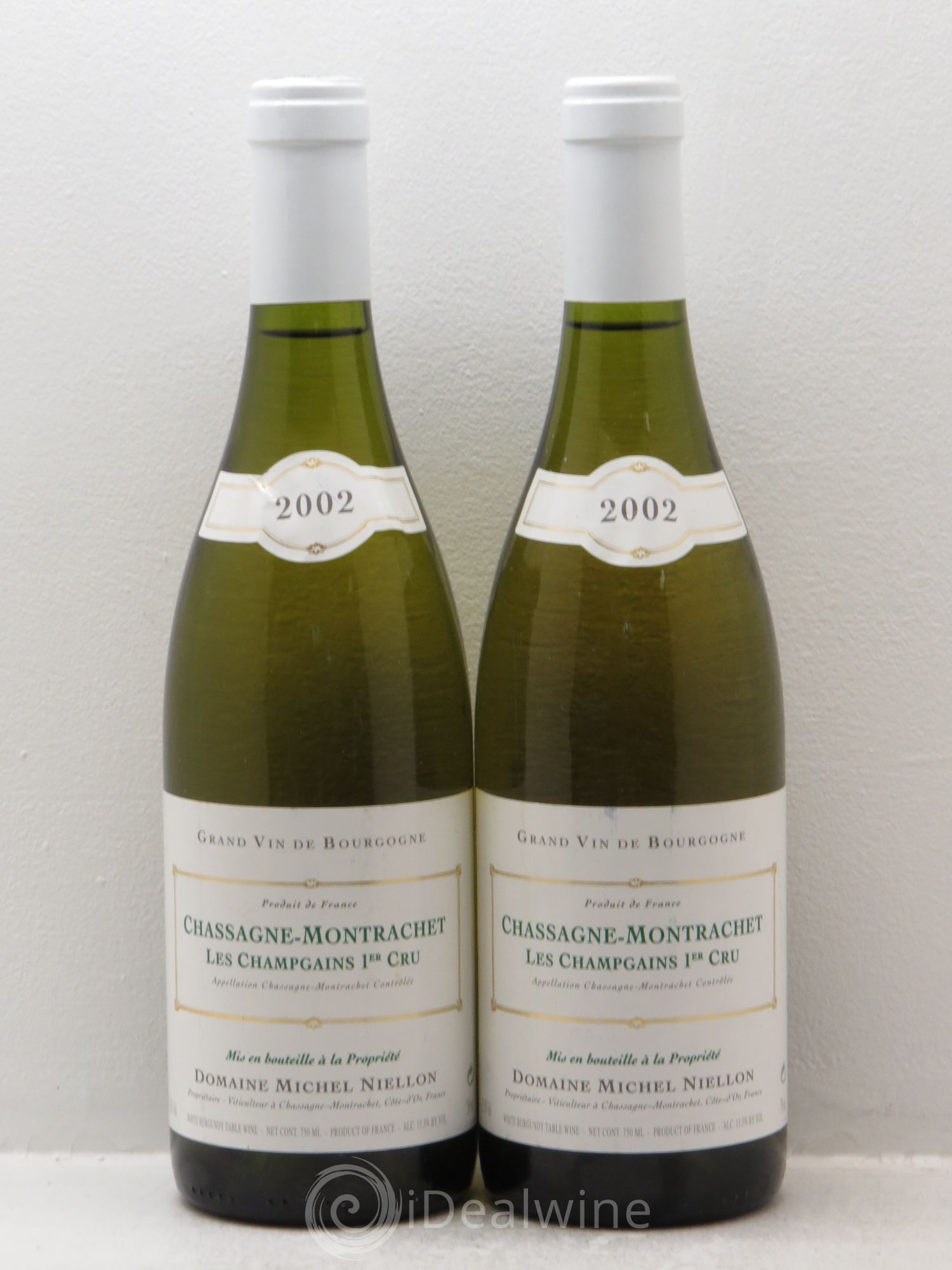 Chassagne-Montrachet 1er Cru 2002 - Posten von 2 Flaschen - 0