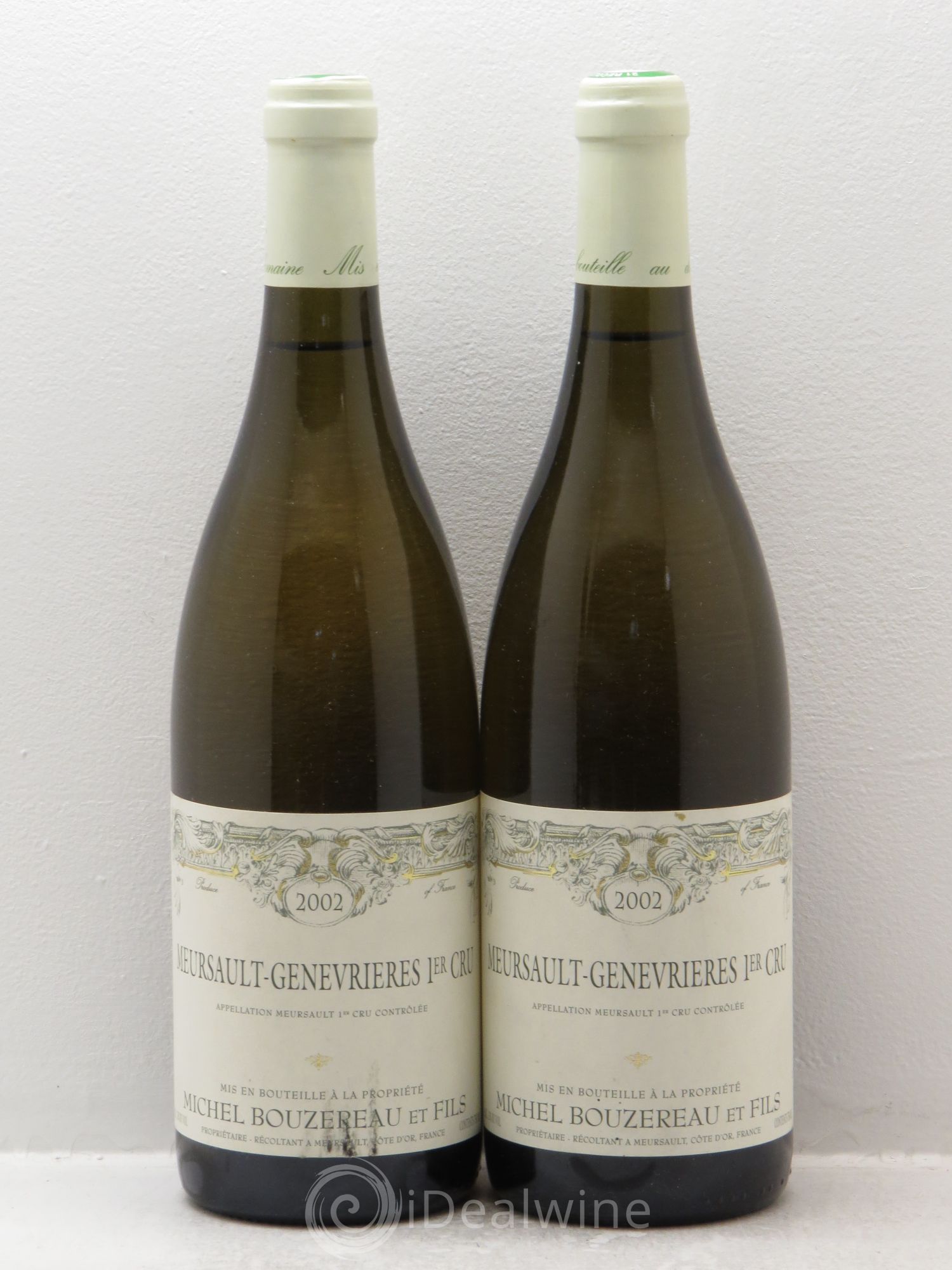 Meursault 1er Cru 2002 - Lot de 2 bouteilles - 0
