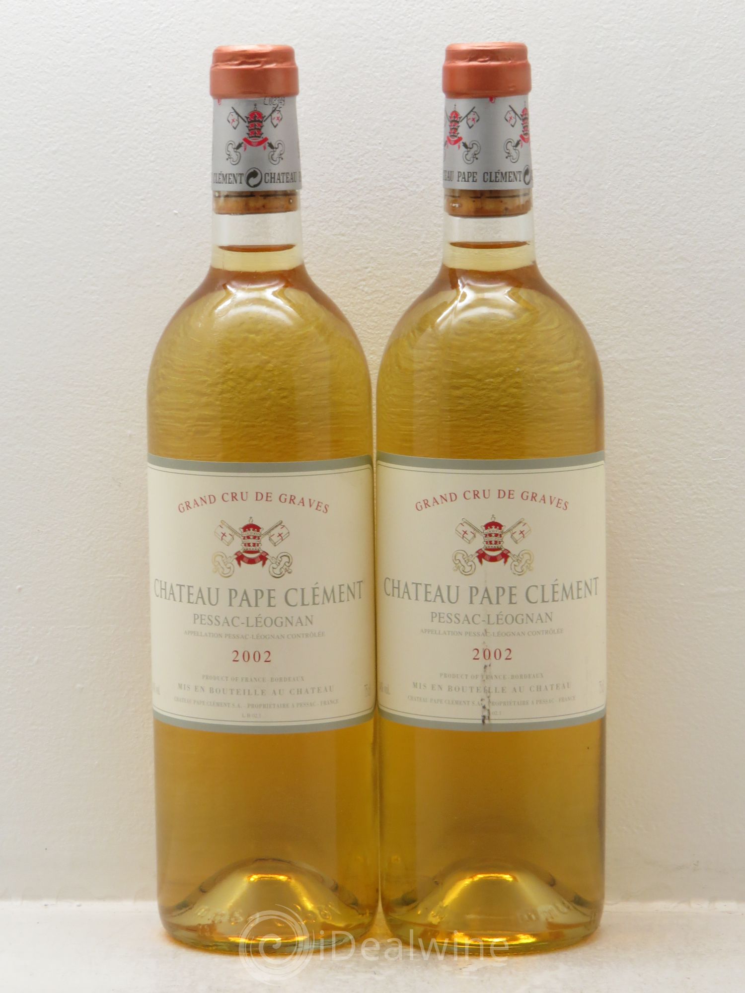 Château Pape Clément 2002 - Lot de 2 bouteilles - 0