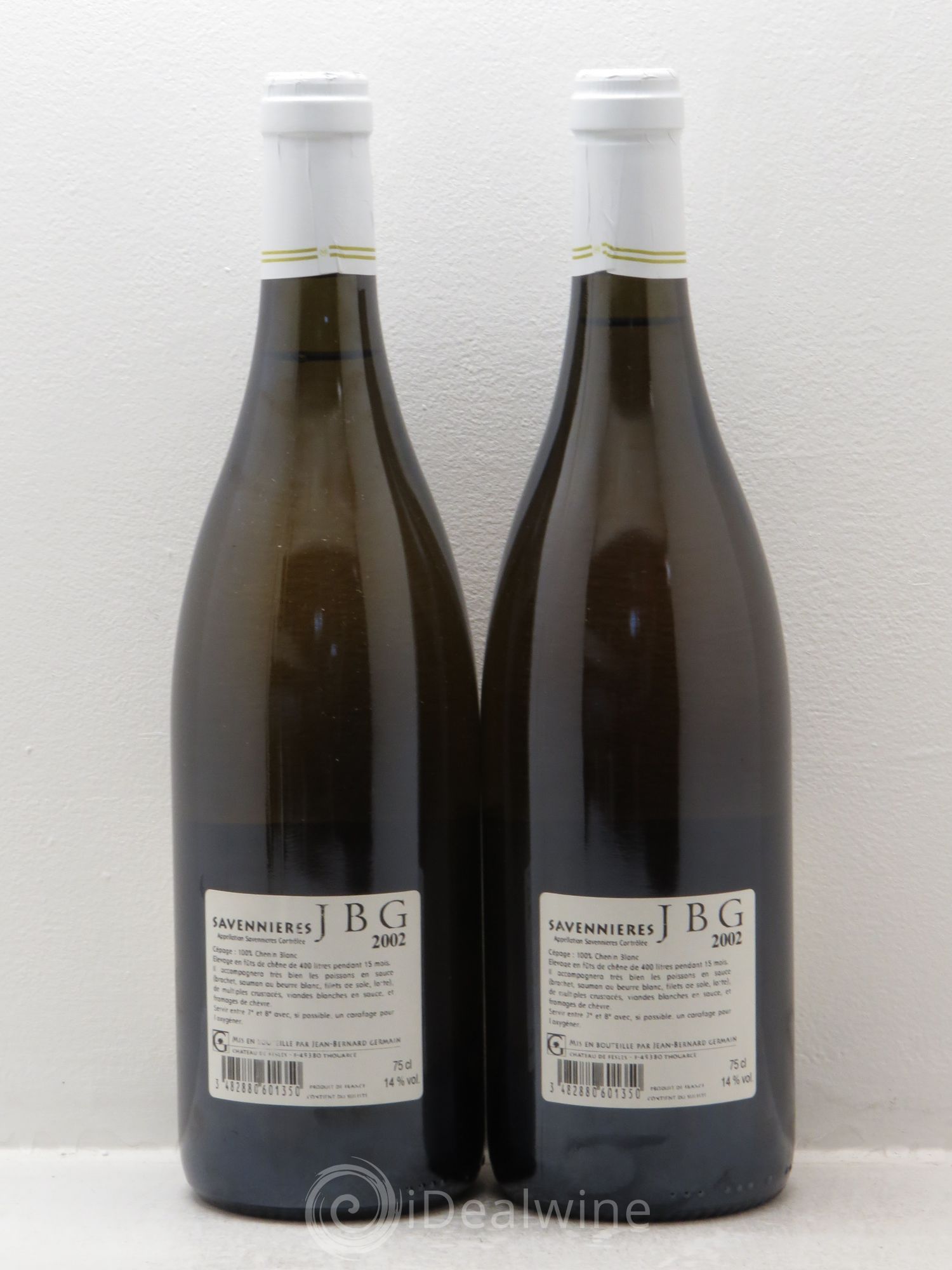 Savennières 2002 - Posten von 2 Flaschen - 1