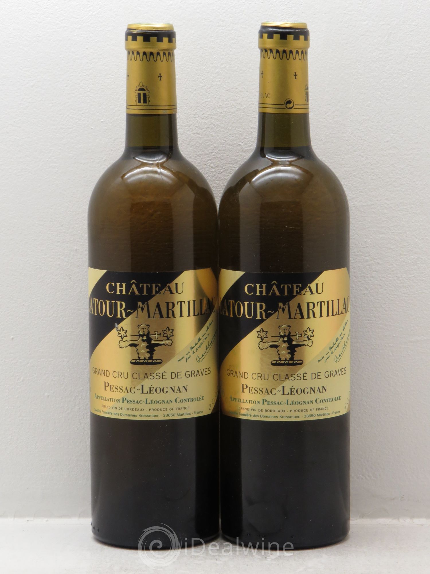 Château Latour-Martillac Cru Classé de Graves 2003 - Lot de 2 bouteilles - 0