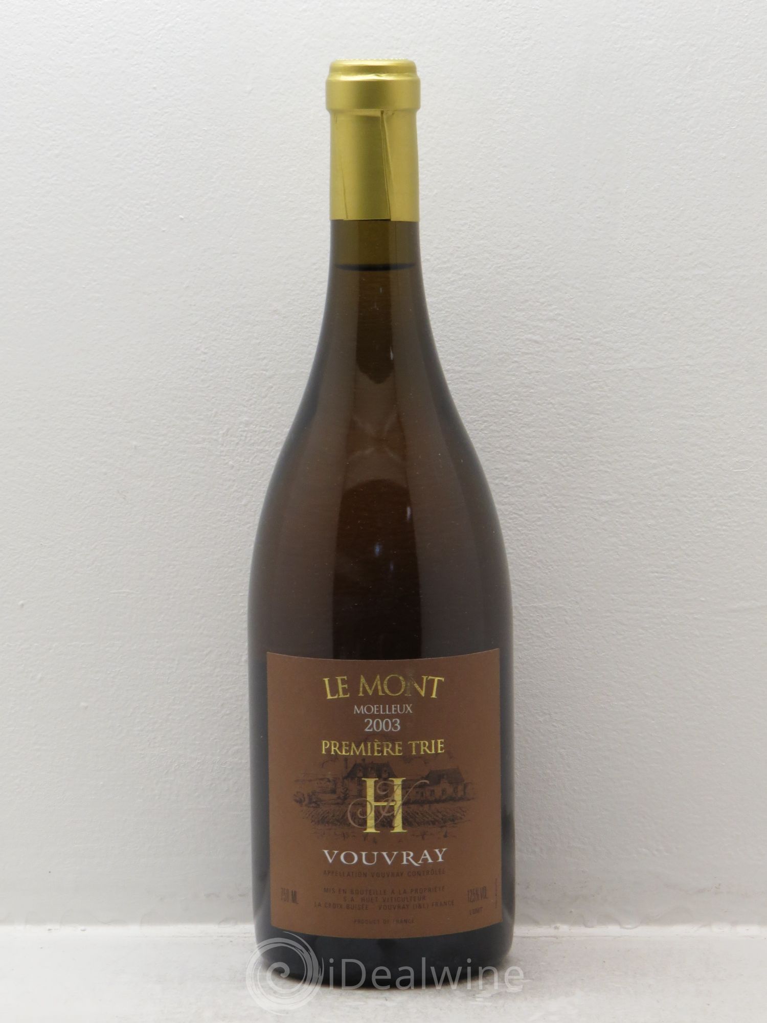 Vouvray Le Mont Moelleux 1ère Trie Domaine Huet 2003 - Lot de 1 bouteille - 0