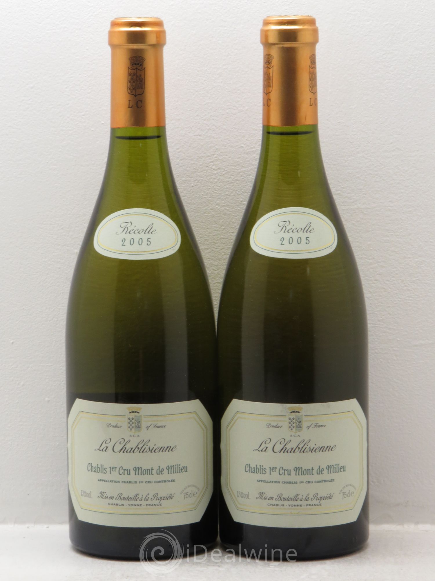 Chablis 1er Cru 2005 - Lot de 2 bouteilles - 0