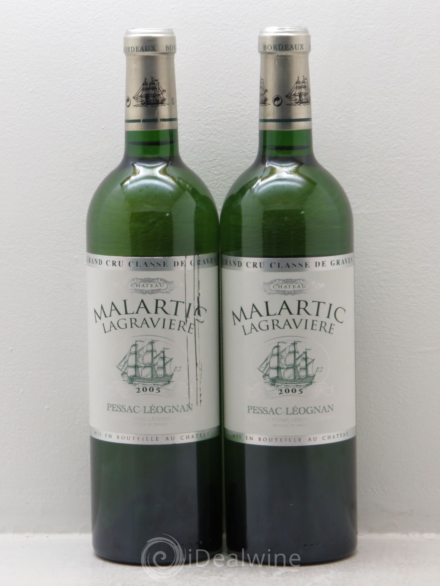 Château Malartic-Lagravière Cru Classé de Graves 2005 - Lot de 2 bouteilles - 0