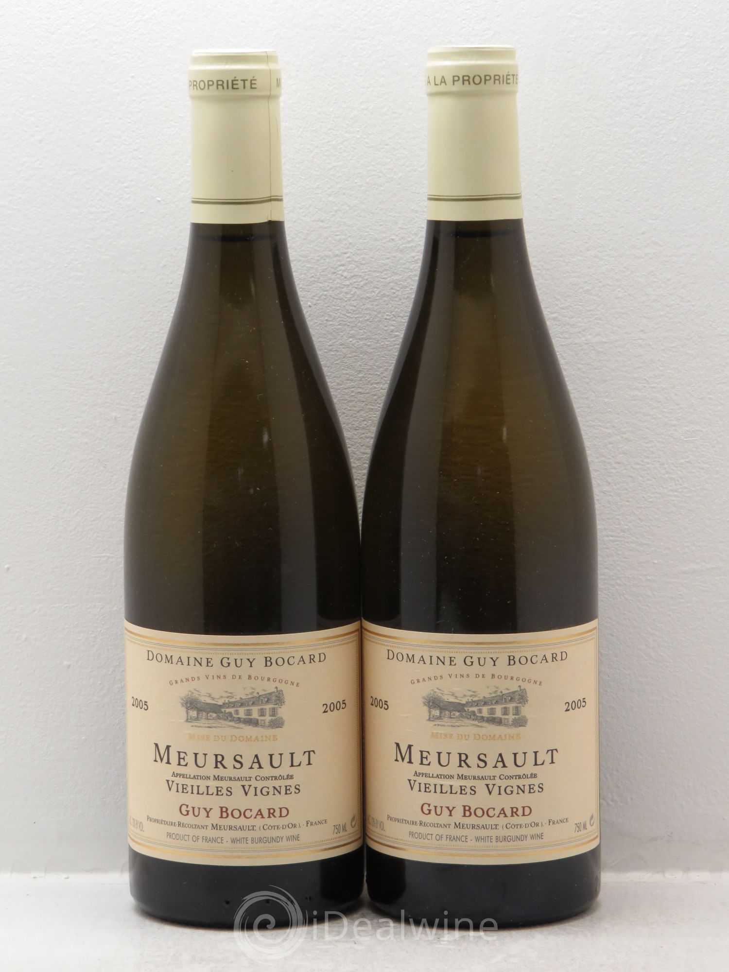 Meursault 2005 - Posten von 2 Flaschen - 0