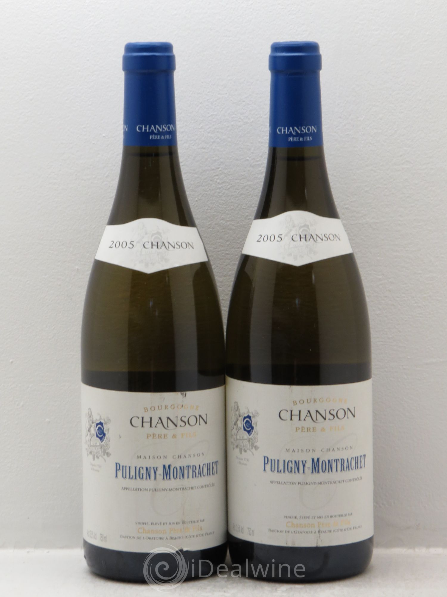 Puligny-Montrachet Domaine Chanson 2005 - Lot de 2 bouteilles - 0