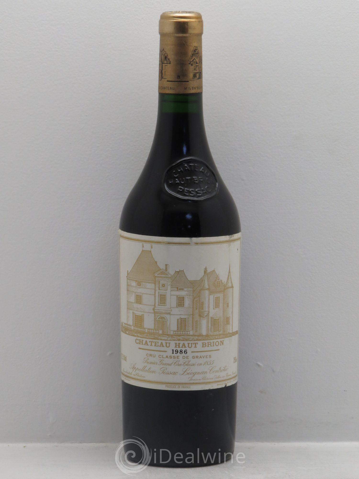 Château Haut Brion 1er Grand Cru Classé 1986 - Lot de 1 bouteille - 0