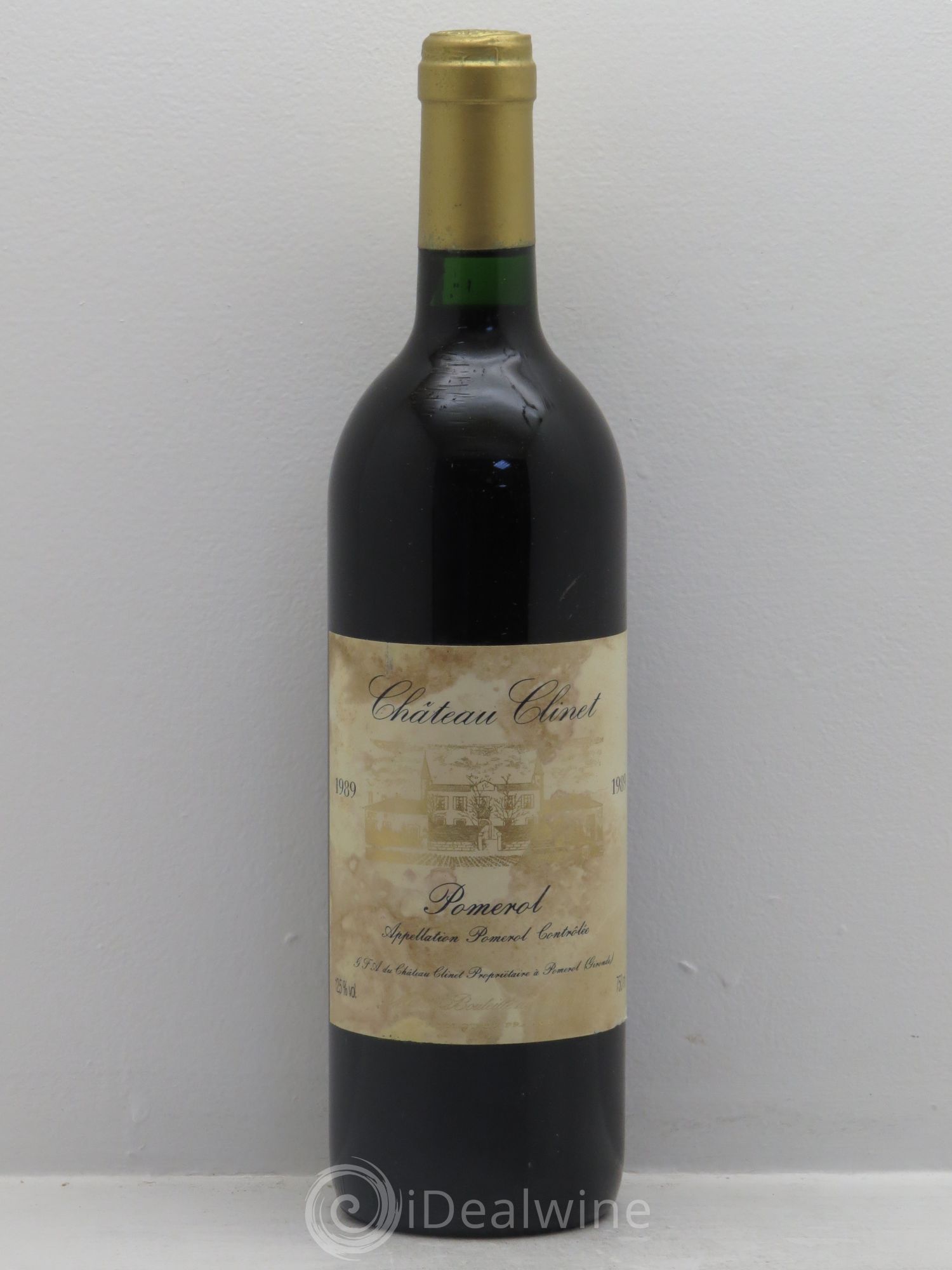 Château Clinet (sans prix de réserve) 1989 - Lot de 1 bouteille - 0