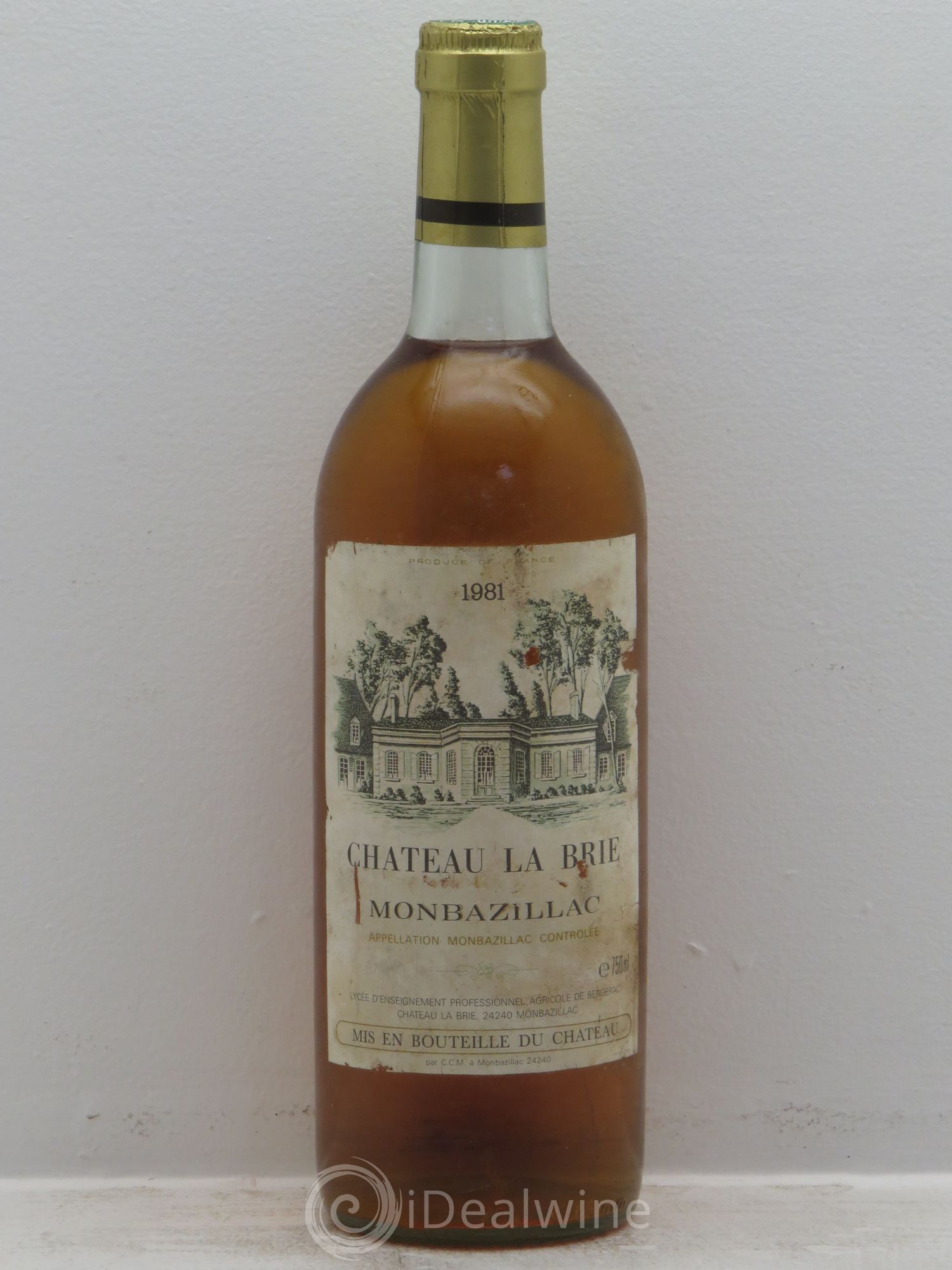 Monbazillac Château La Brie (sans prix de réserve) 1981 - Posten von 1 Flasche - 0
