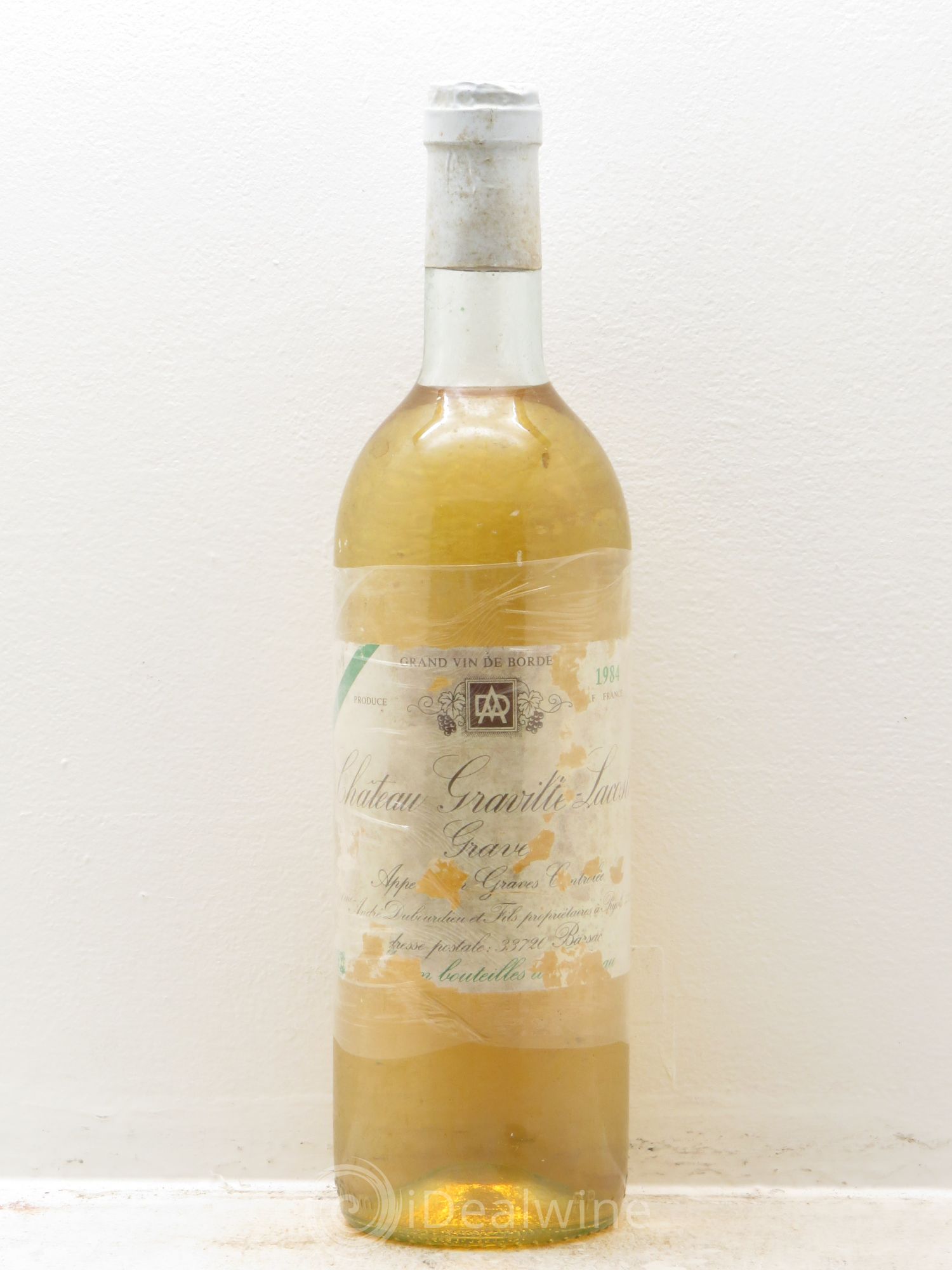 Graves Château Graville Lacoste (sans prix de réserve) 1984 - Posten von 1 Flasche - 0