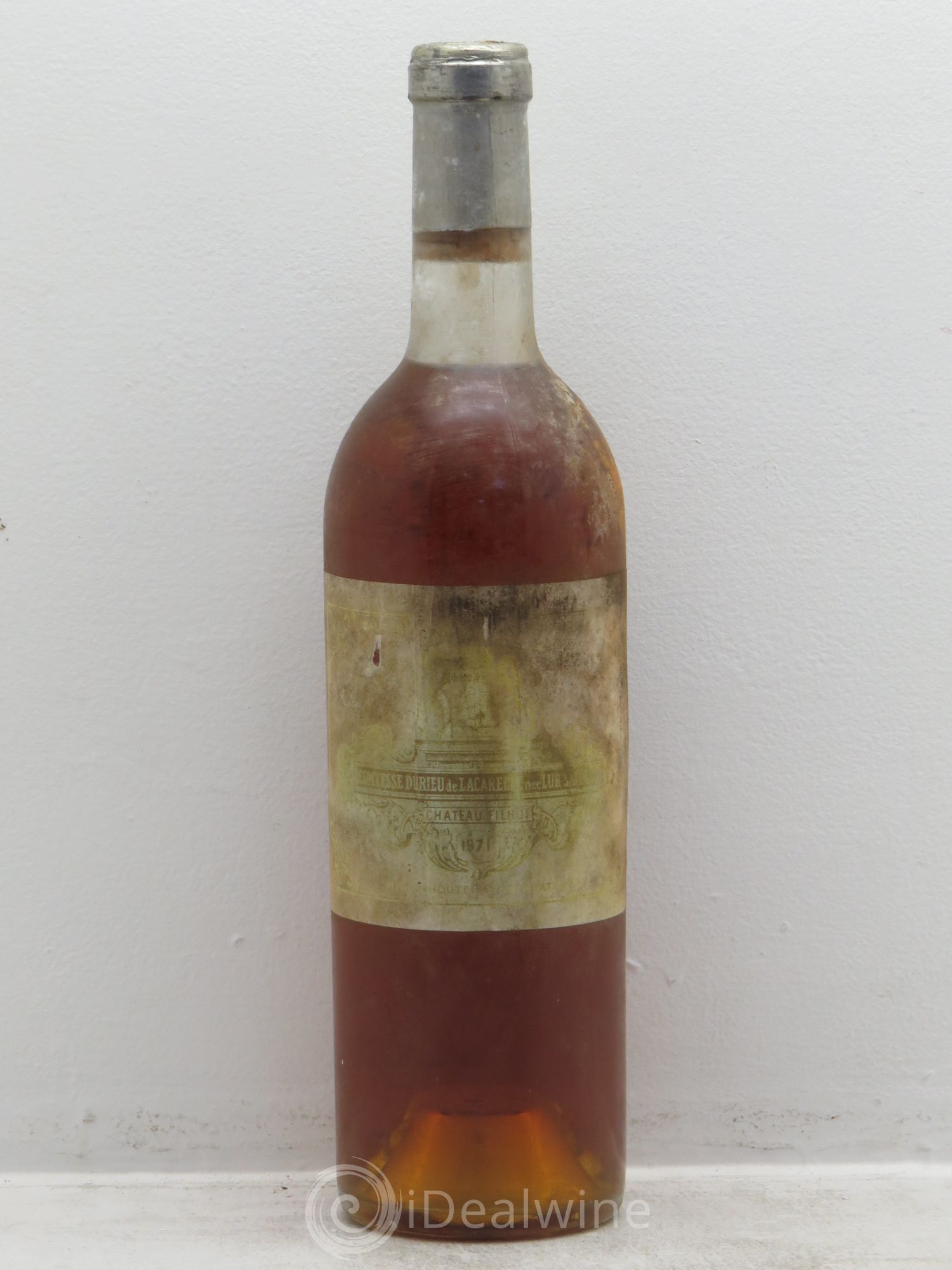 Château Filhot 2ème Grand Cru Classé (senza prezzo di riserva) 1971 - Lotto di 1 bottiglia - 0
