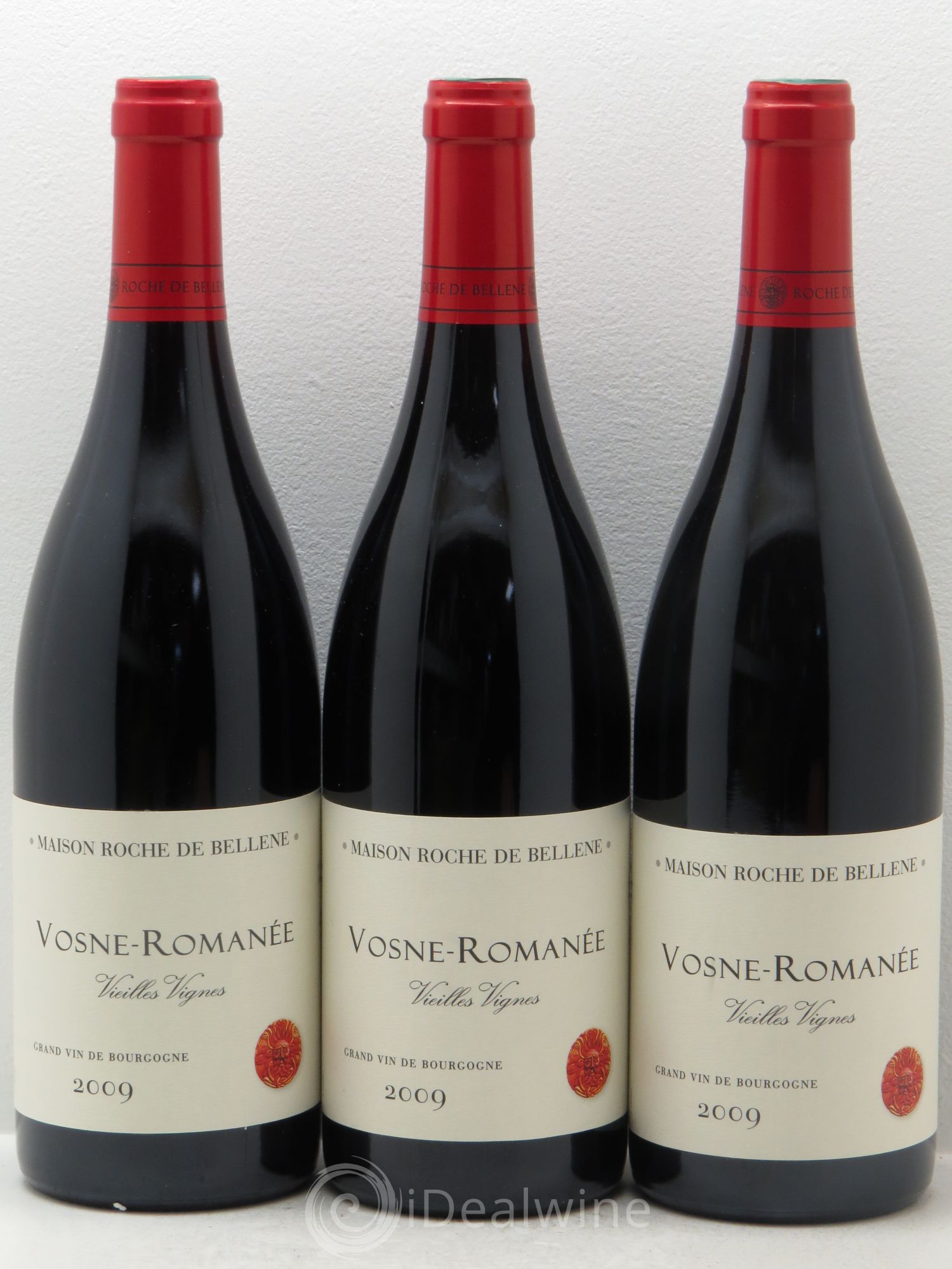 Vosne-Romanée Vieilles Vignes - Roche de Bellene 2009 - Lot de 3 bouteilles - 0