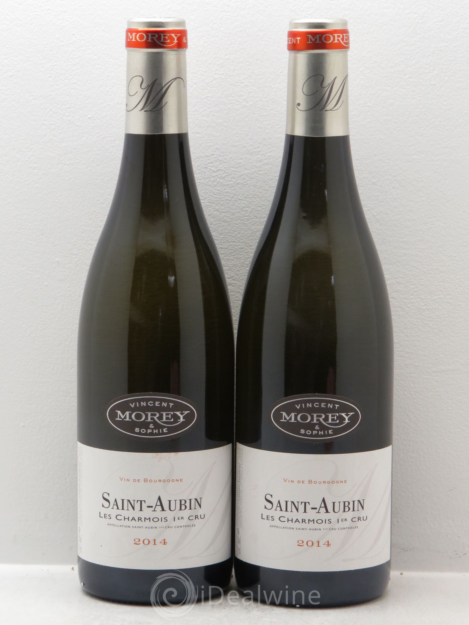 Saint-Aubin 1er Cru Les Charmois - Vincent Morey 2014 - Posten von 2 Flaschen - 0