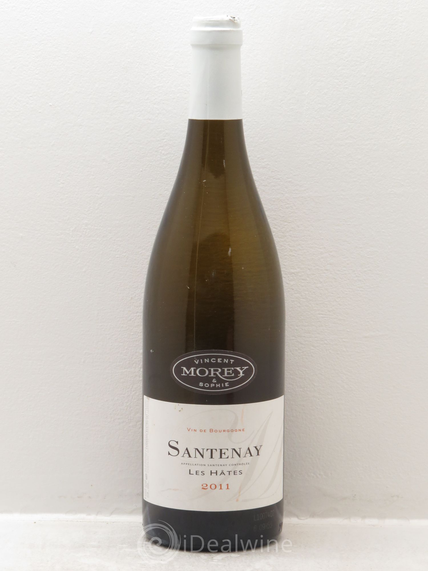Santenay Les Hâtes -Vincent et Sophie Morey 2011 - Posten von 1 Flasche - 0