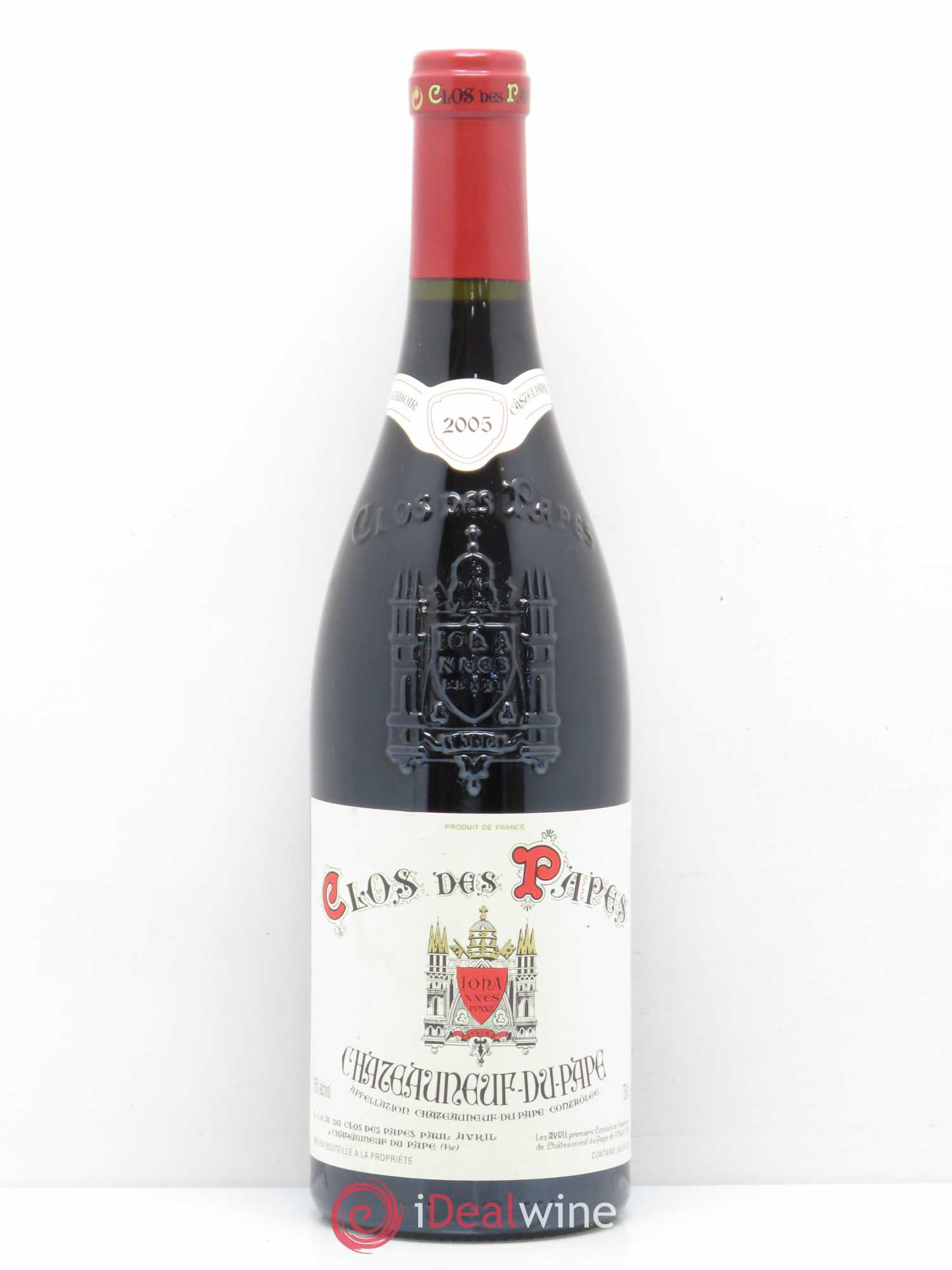 Châteauneuf-du-Pape Clos des Papes - Paul Avril 2005 - Lot de 1 bouteille - 0