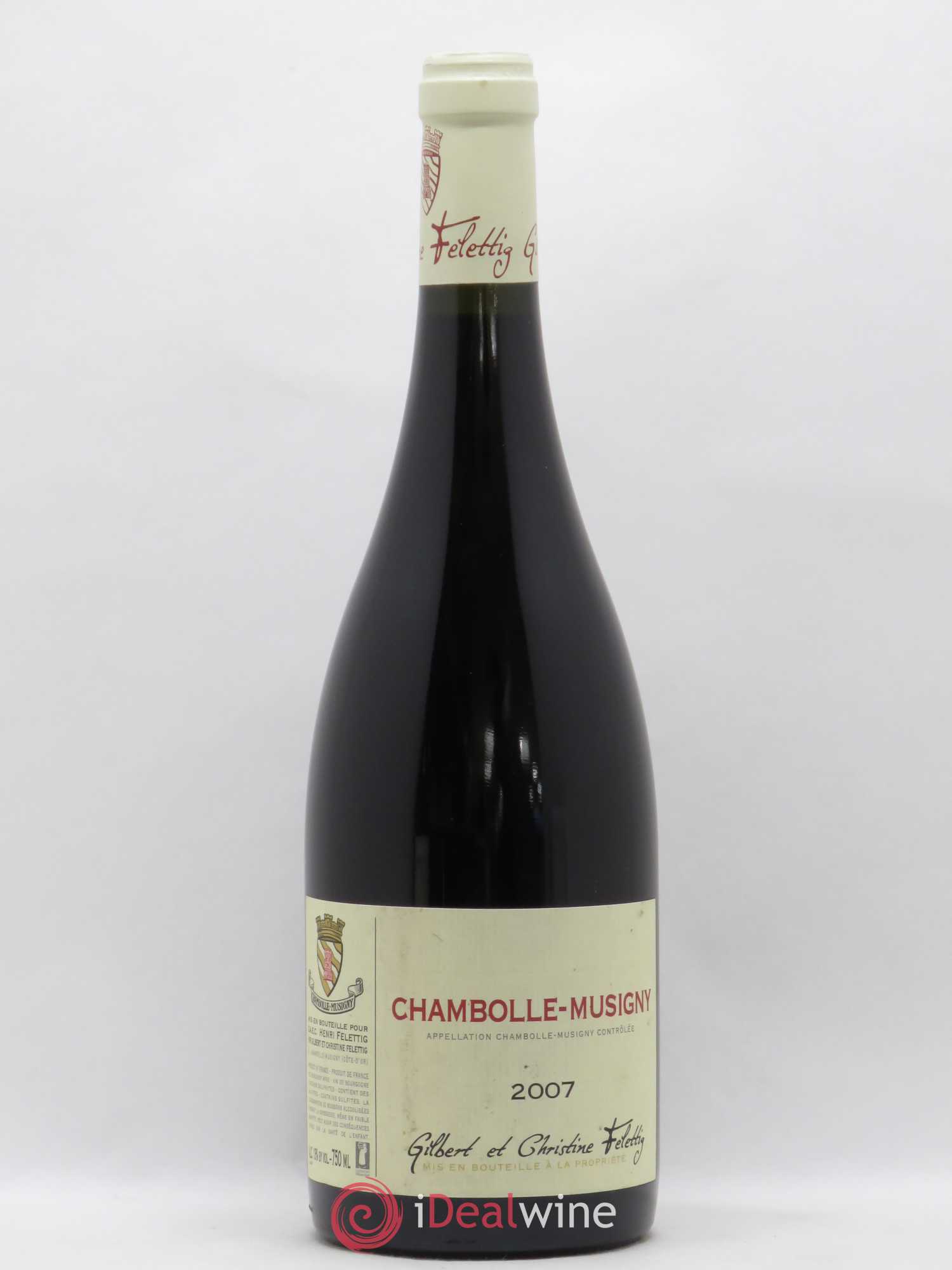 Chambolle-Musigny Felettig (Domaine) 2007 - Lot de 1 bouteille - 0