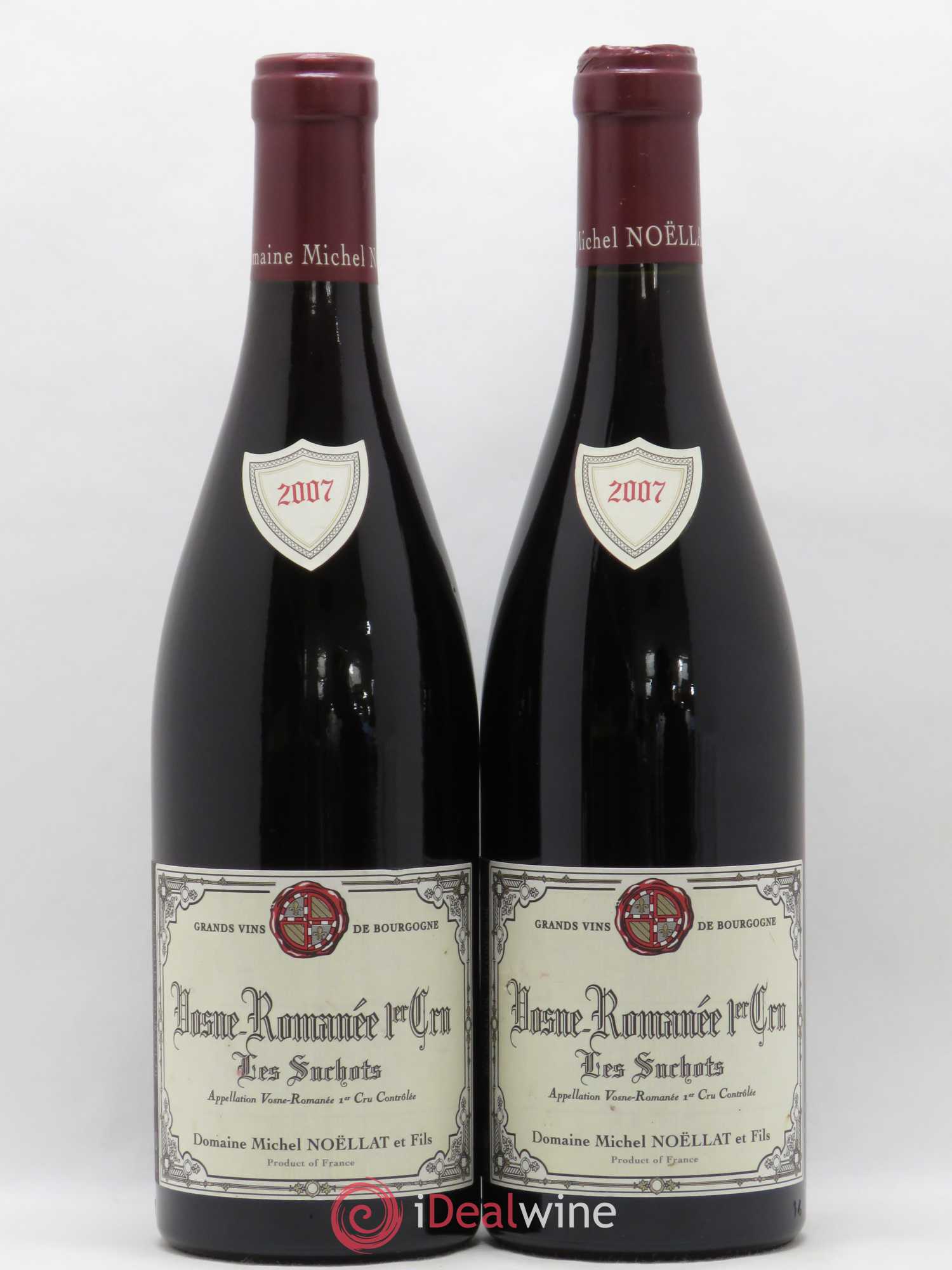 Vosne-Romanée 1er Cru Les Suchots Michel Noëllat et Fils (Domaine) 2007 - Lot de 2 bouteilles - 0