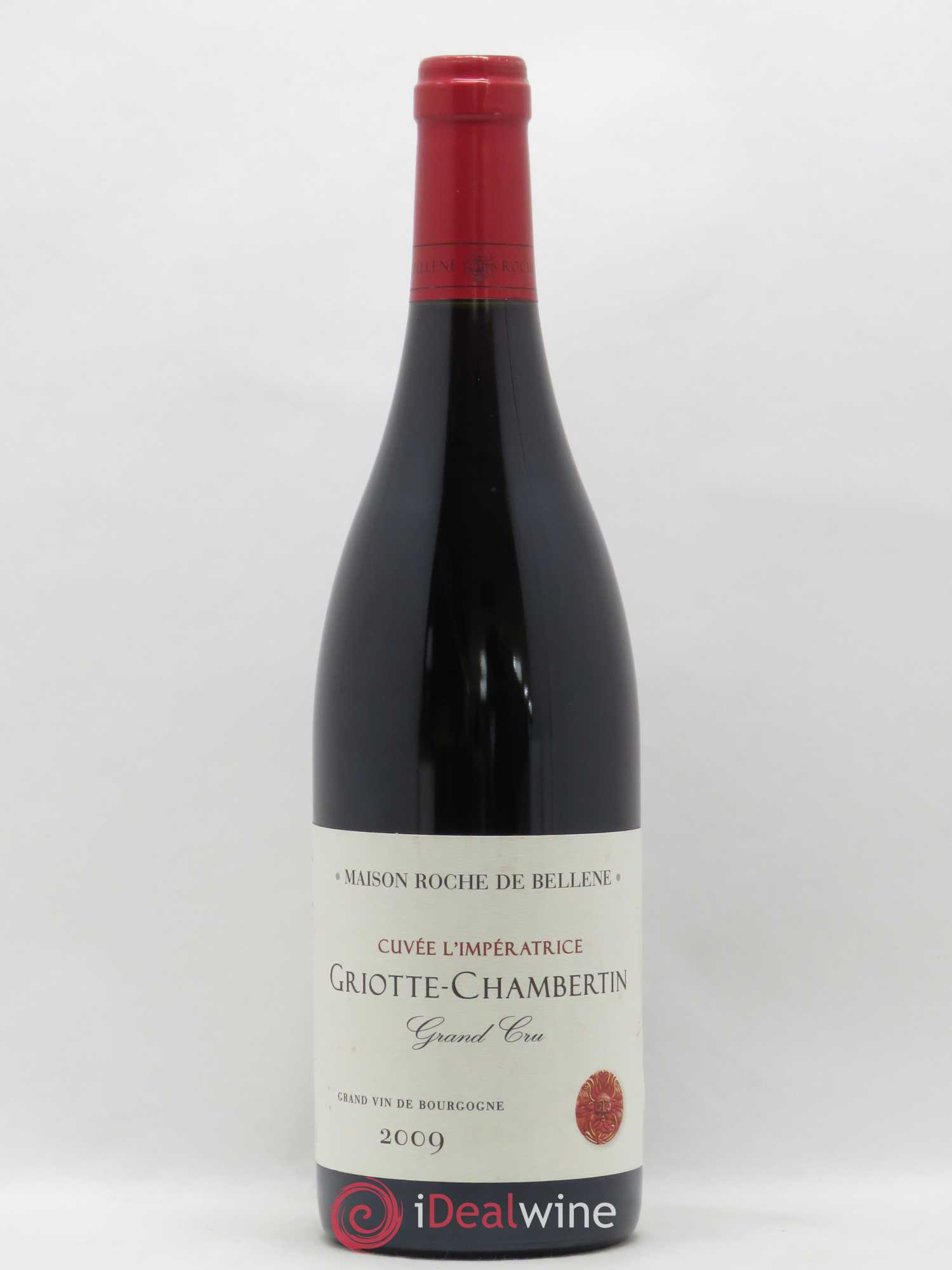 Griotte-Chambertin Grand Cru Cuvée l'Impératrice Maison Roche de Bellene 2009 - Lot de 1 bouteille - 0
