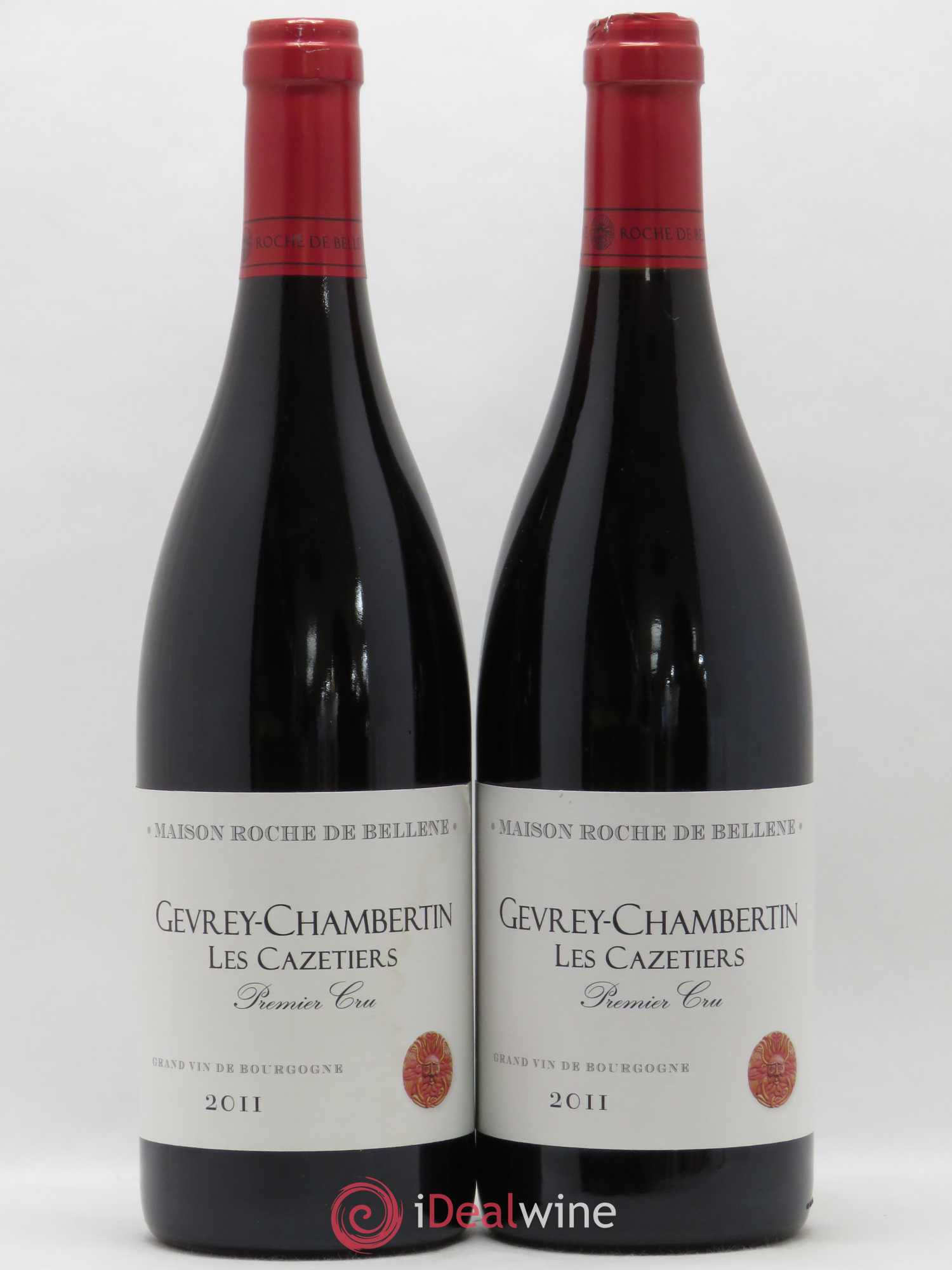 Gevrey-Chambertin 1er Cru Les Cazetiers Maison Roche de Bellene 2011 - Posten von 2 Flaschen - 0