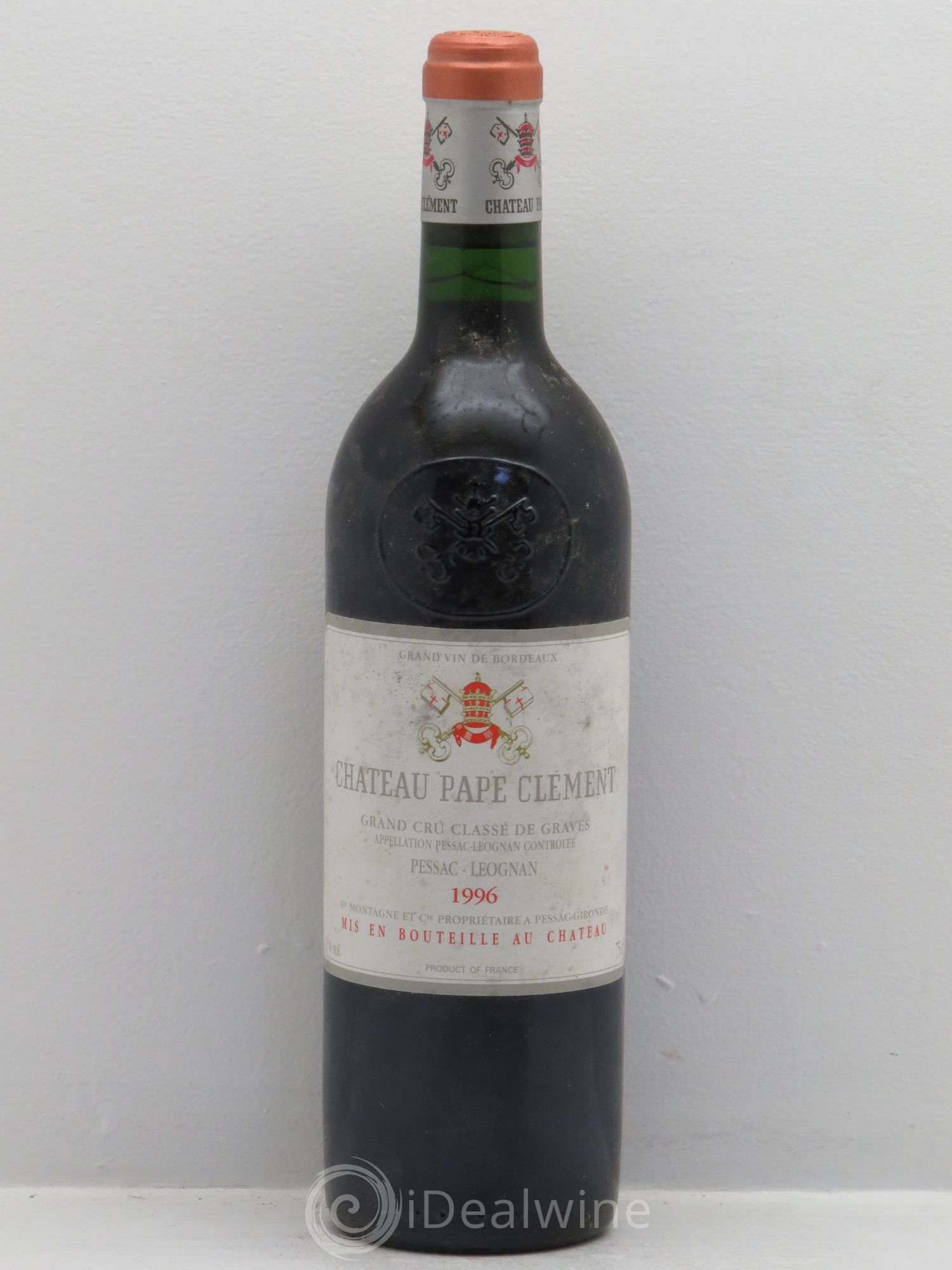 Château Pape Clément Cru Classé de Graves 1996 - Lot de 1 bouteille - 0
