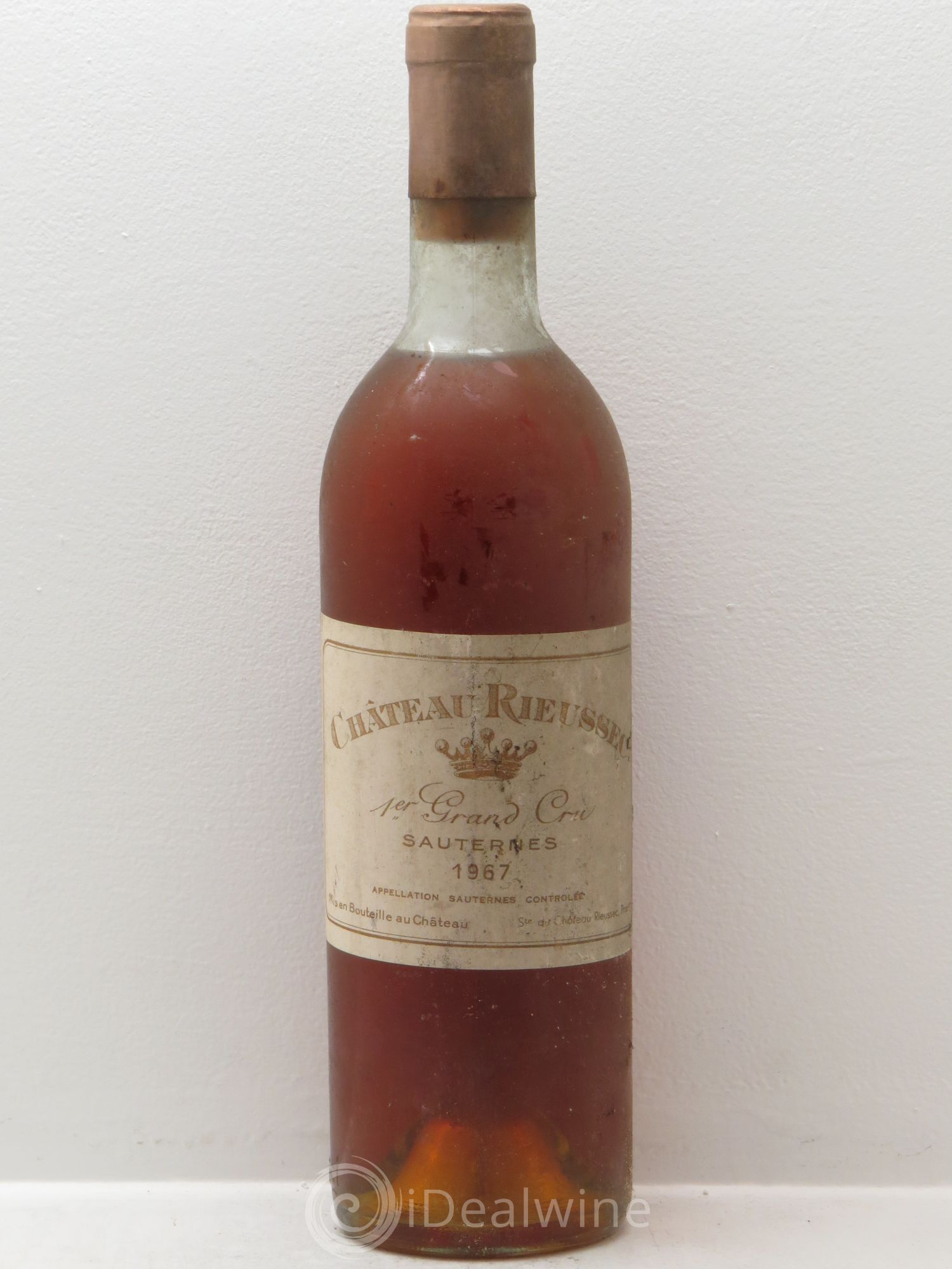 Château Rieussec 1er Grand Cru Classé 1967 - Posten von 1 Flasche - 0