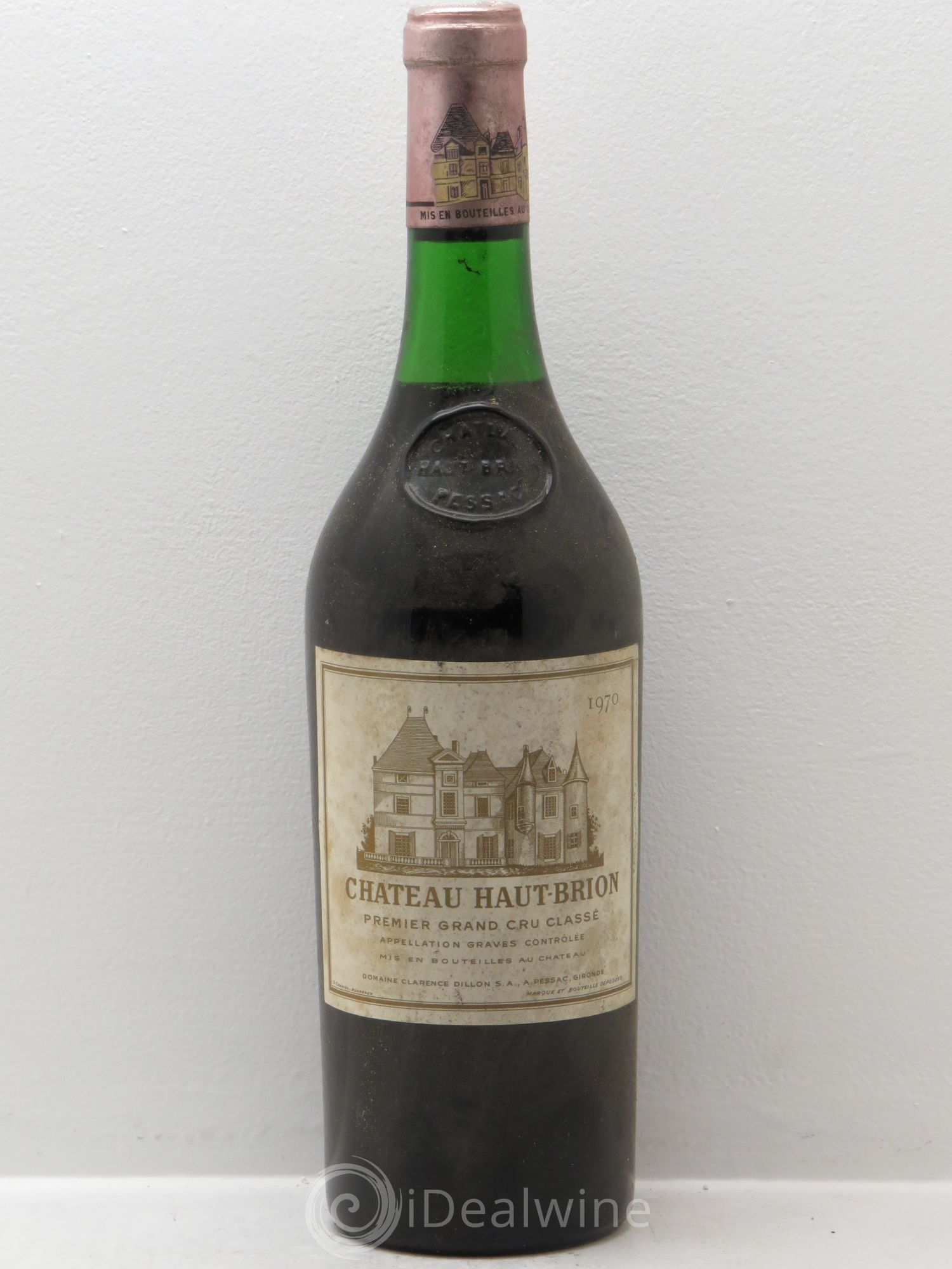 Château Haut Brion 1er Grand Cru Classé 1970 - Lot de 1 bouteille - 0