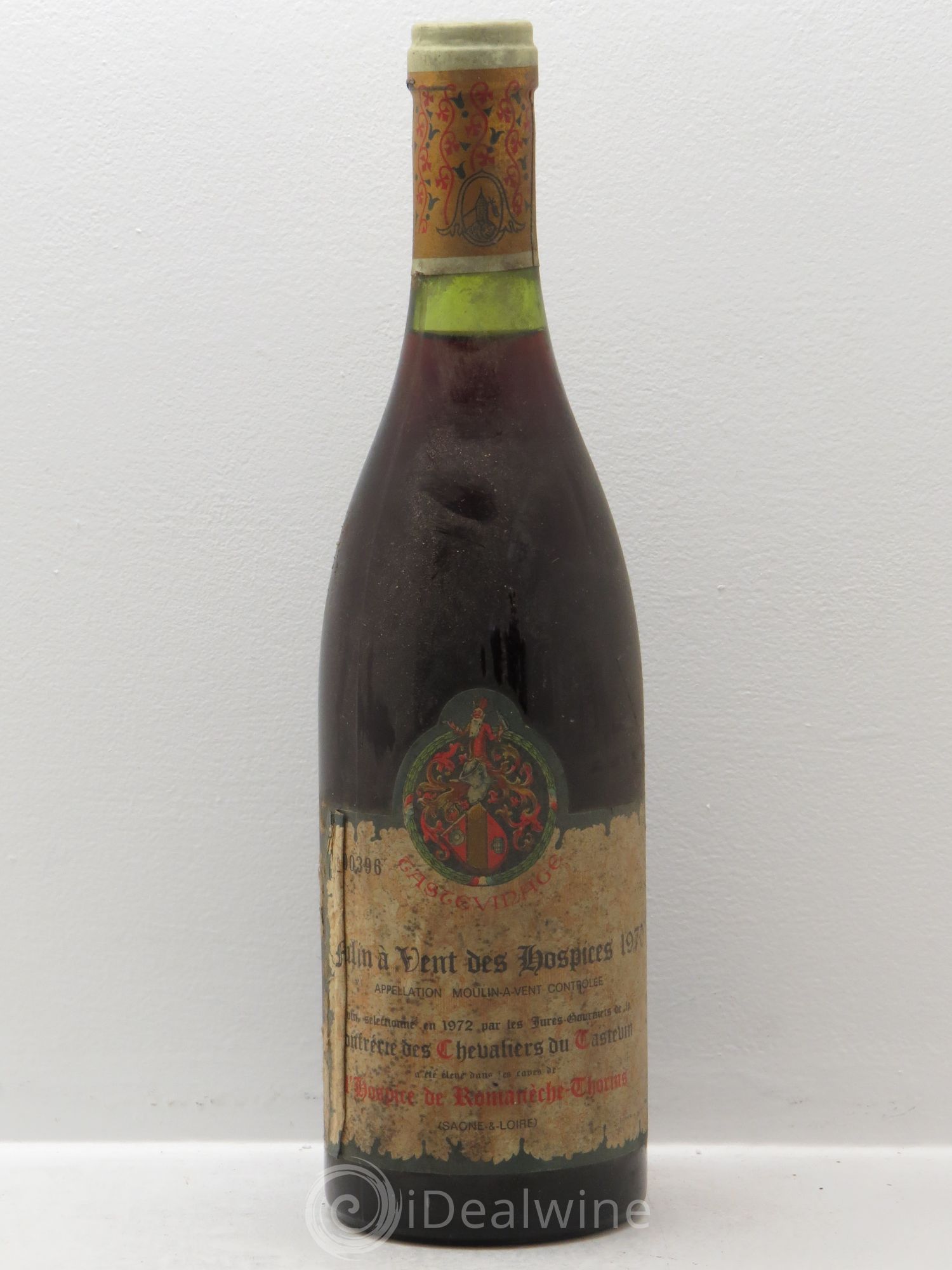 Moulin-à-Vent Des Hospices - Confrérie des Chevaliers de Tastevin 1970 - Posten von 1 Flasche - 0