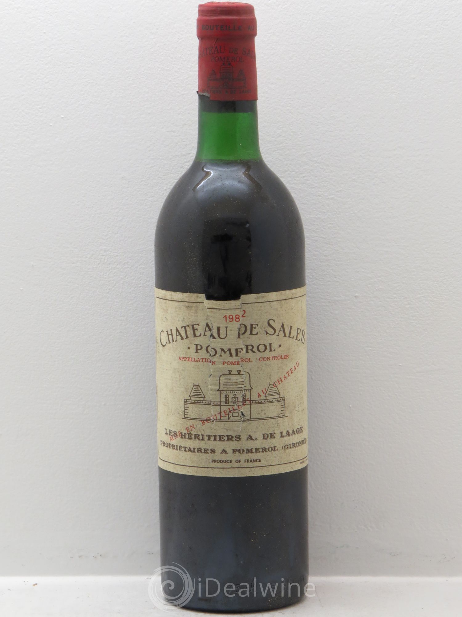 Château de Sales 1982 - Lot de 6 bouteilles - 0