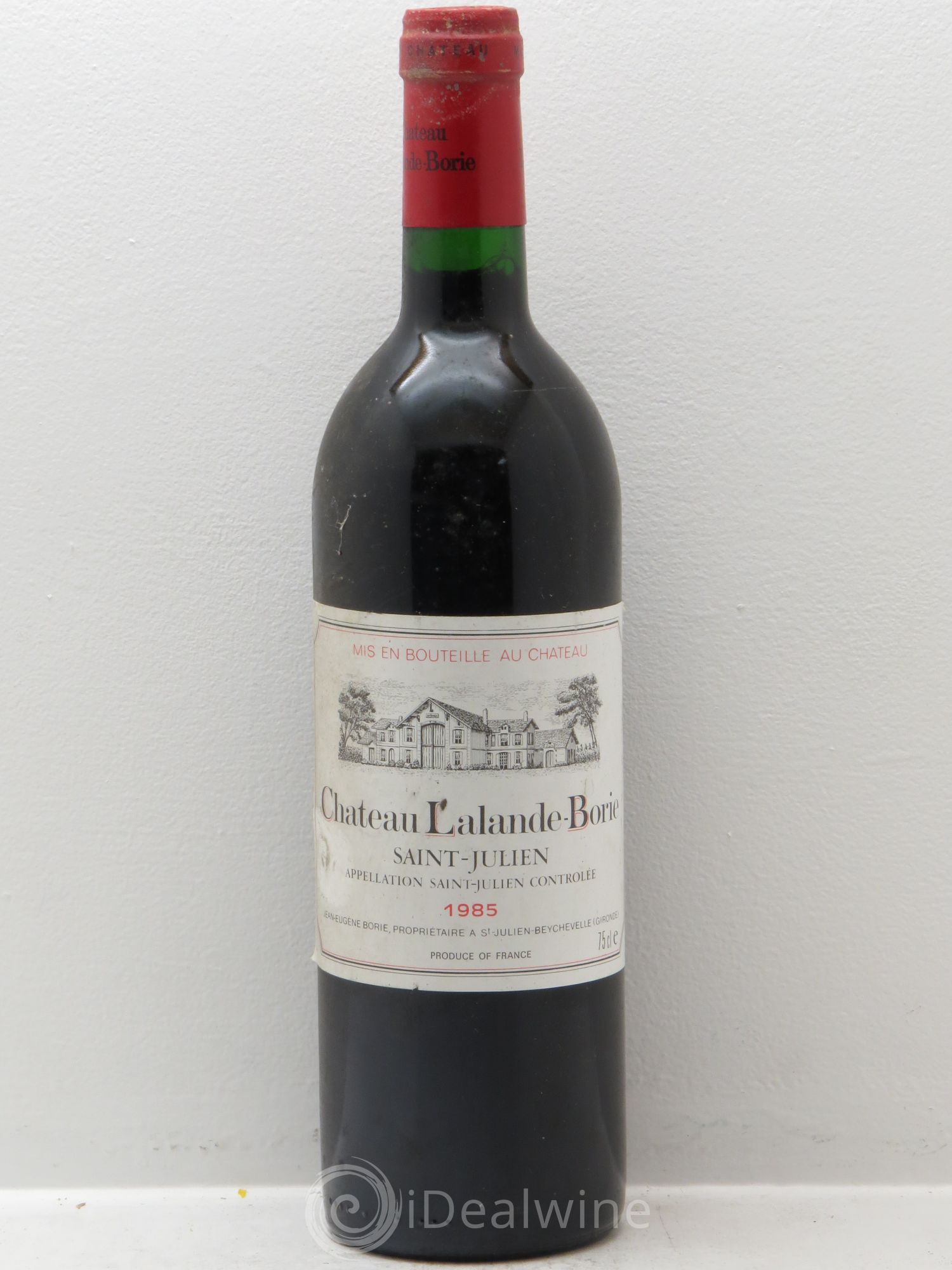 Château Lalande Borie 1985 - Lot de 1 bouteille - 0