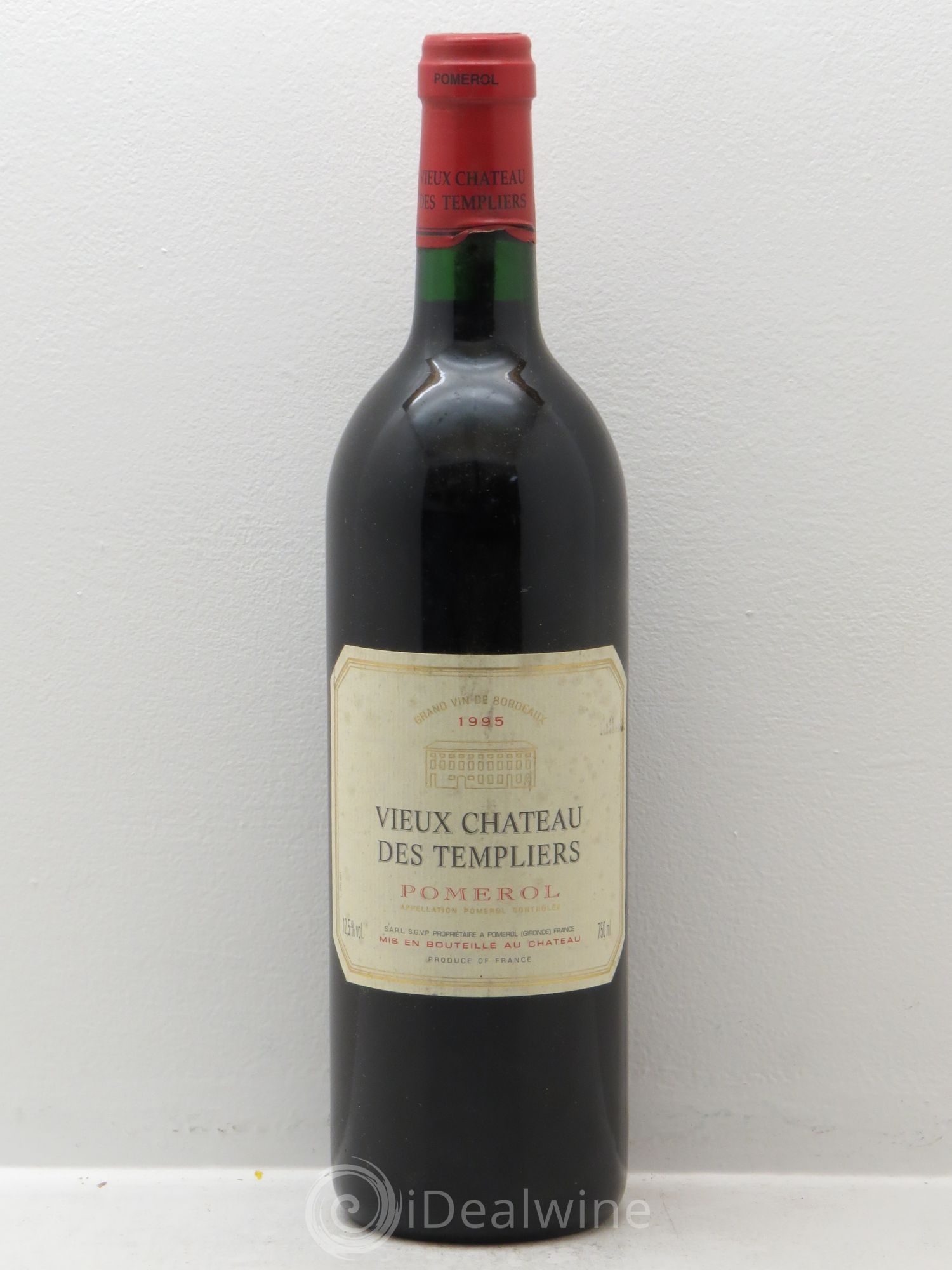 Pomerol Vieux Château des Templiers 1995 - Lot de 6 bouteilles - 0