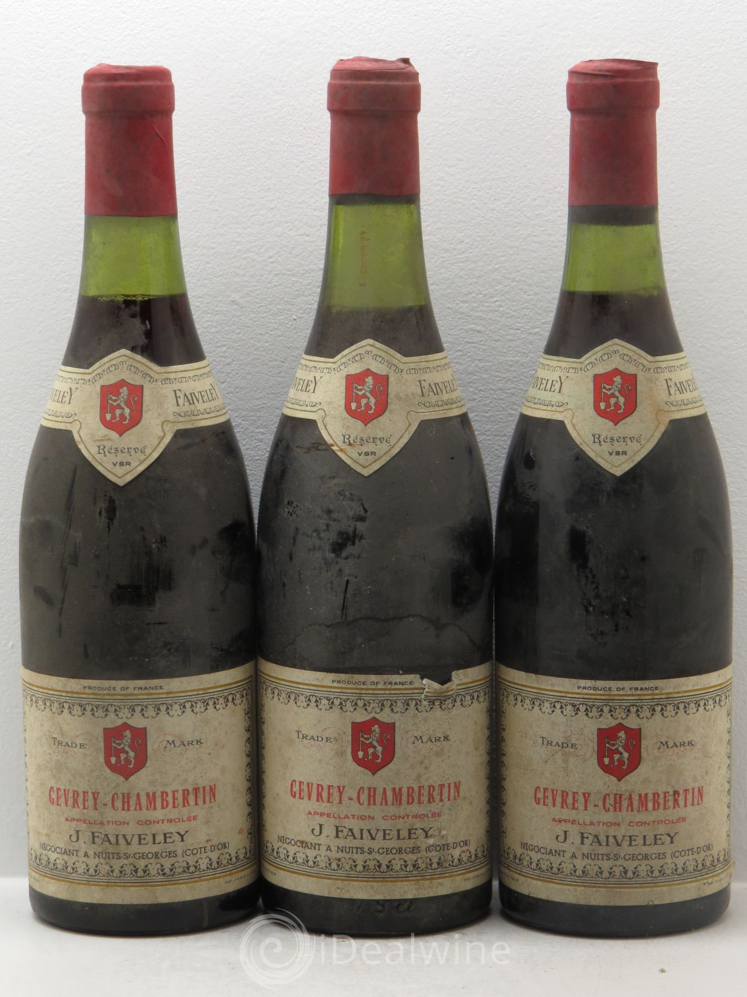 Gevrey-Chambertin Réserve VSR - Posten von 3 Flaschen - 0