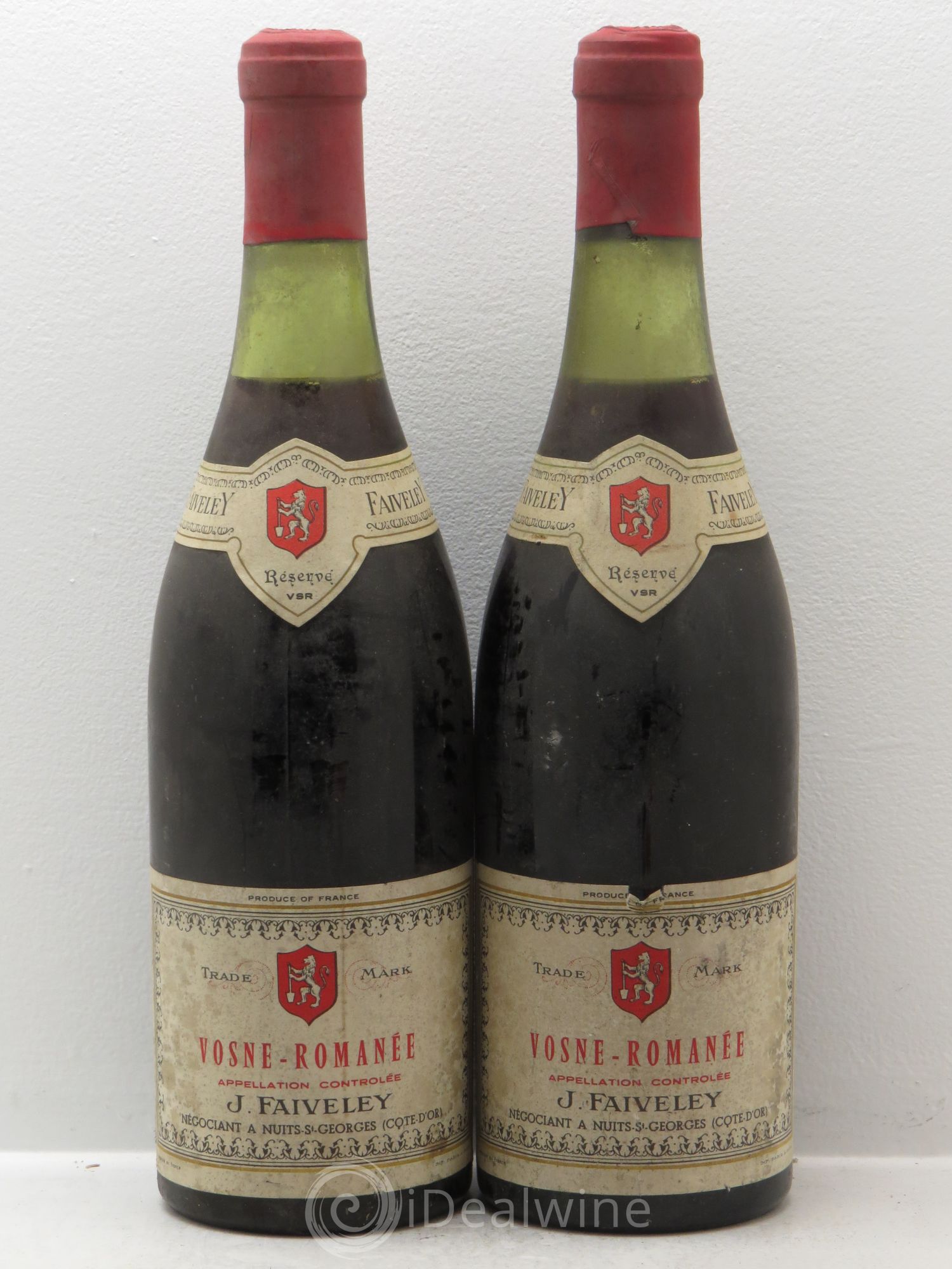 Vosne-Romanée Domaine Faiveley -Réserve VSR - Posten von 2 Flaschen - 0