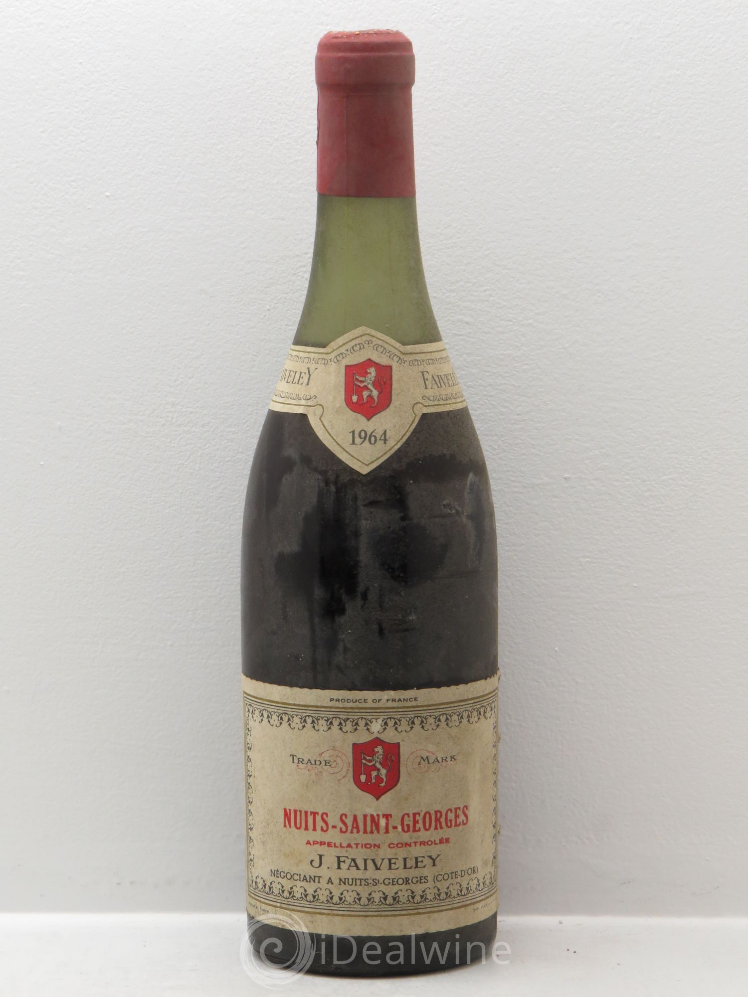 Nuits-Saint-Georges 1964 - Lot de 1 bouteille - 0