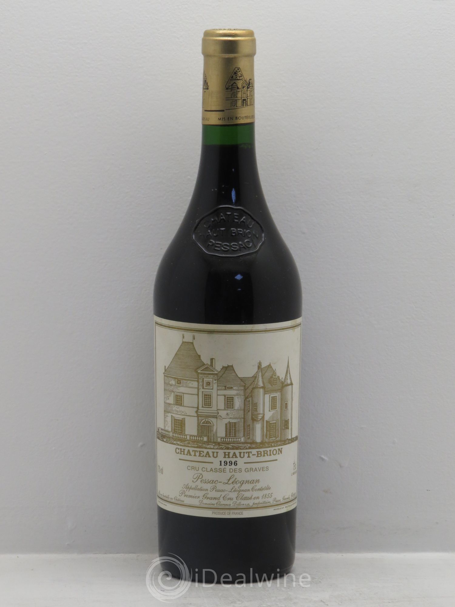 Château Haut Brion 1er Grand Cru Classé 1996 - Lot de 1 bouteille - 0