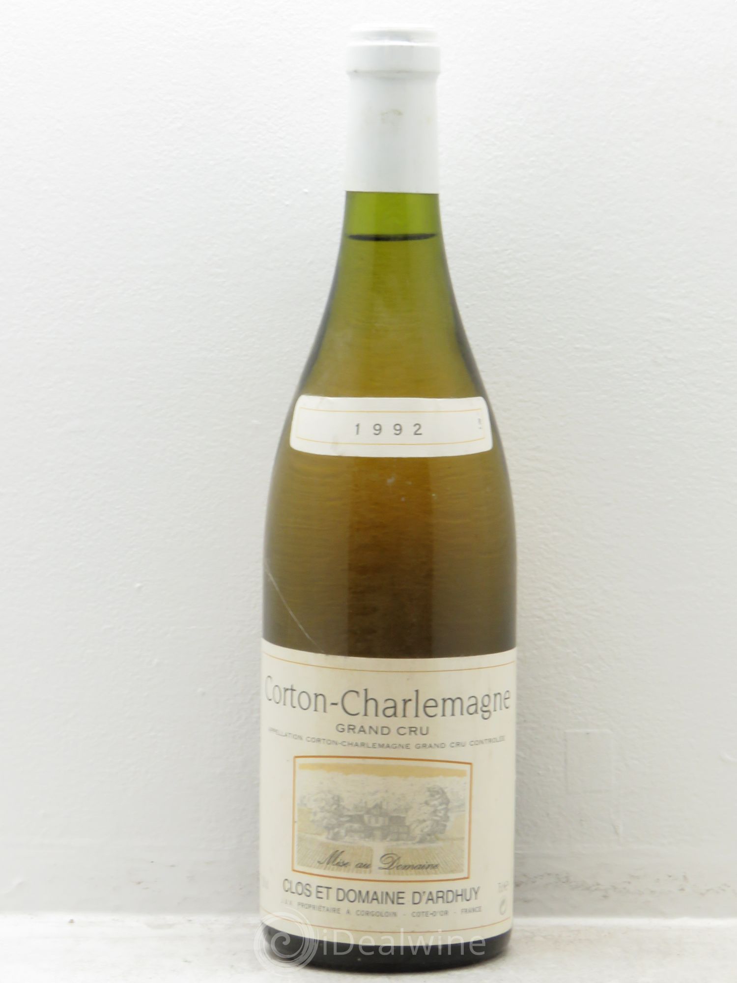Corton-Charlemagne Grand Cru Clos et Domaine D'Ardhuy 1992 - Posten von 1 Flasche - 0