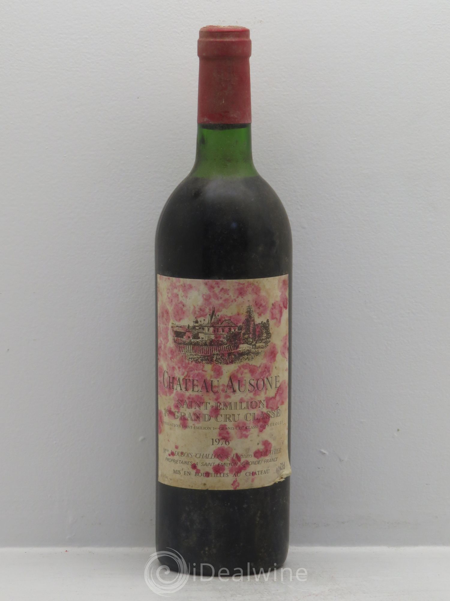 Château Ausone 1er Grand Cru Classé A 1976 - Lot de 1 bouteille - 0
