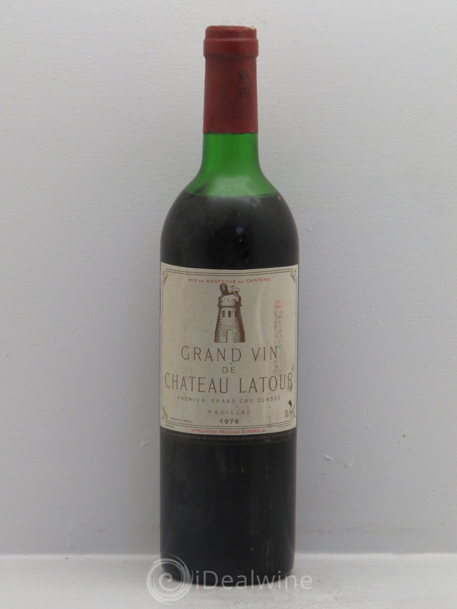 Château Latour 1er Grand Cru Classé 1976 - Lot de 1 bouteille - 0
