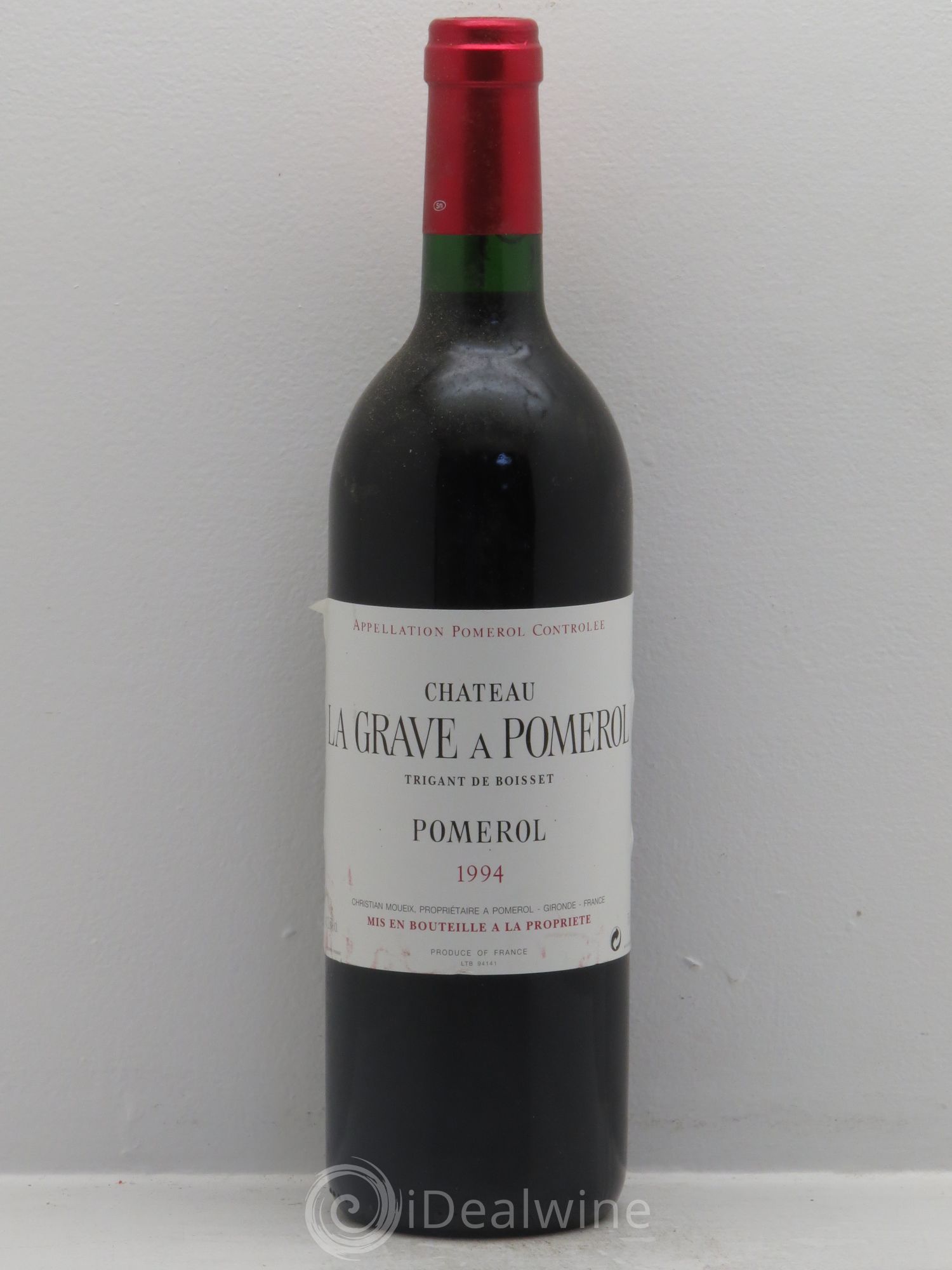 Château La Grave à Pomerol (Trigant de Boisset) 1994 - Lot de 6 bouteilles - 0
