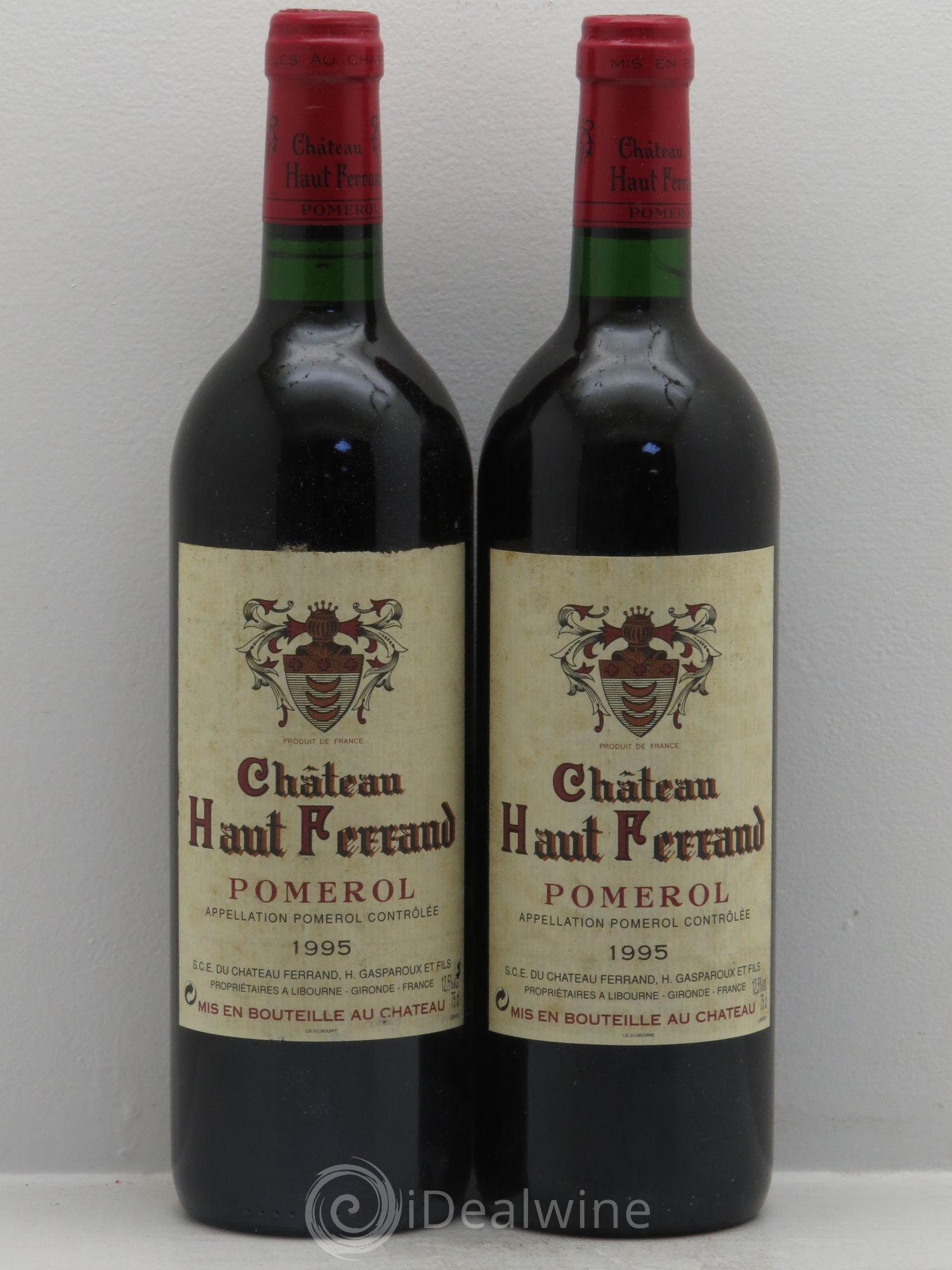 Château Haut Ferrand 1995 - Lot de 2 bouteilles - 0
