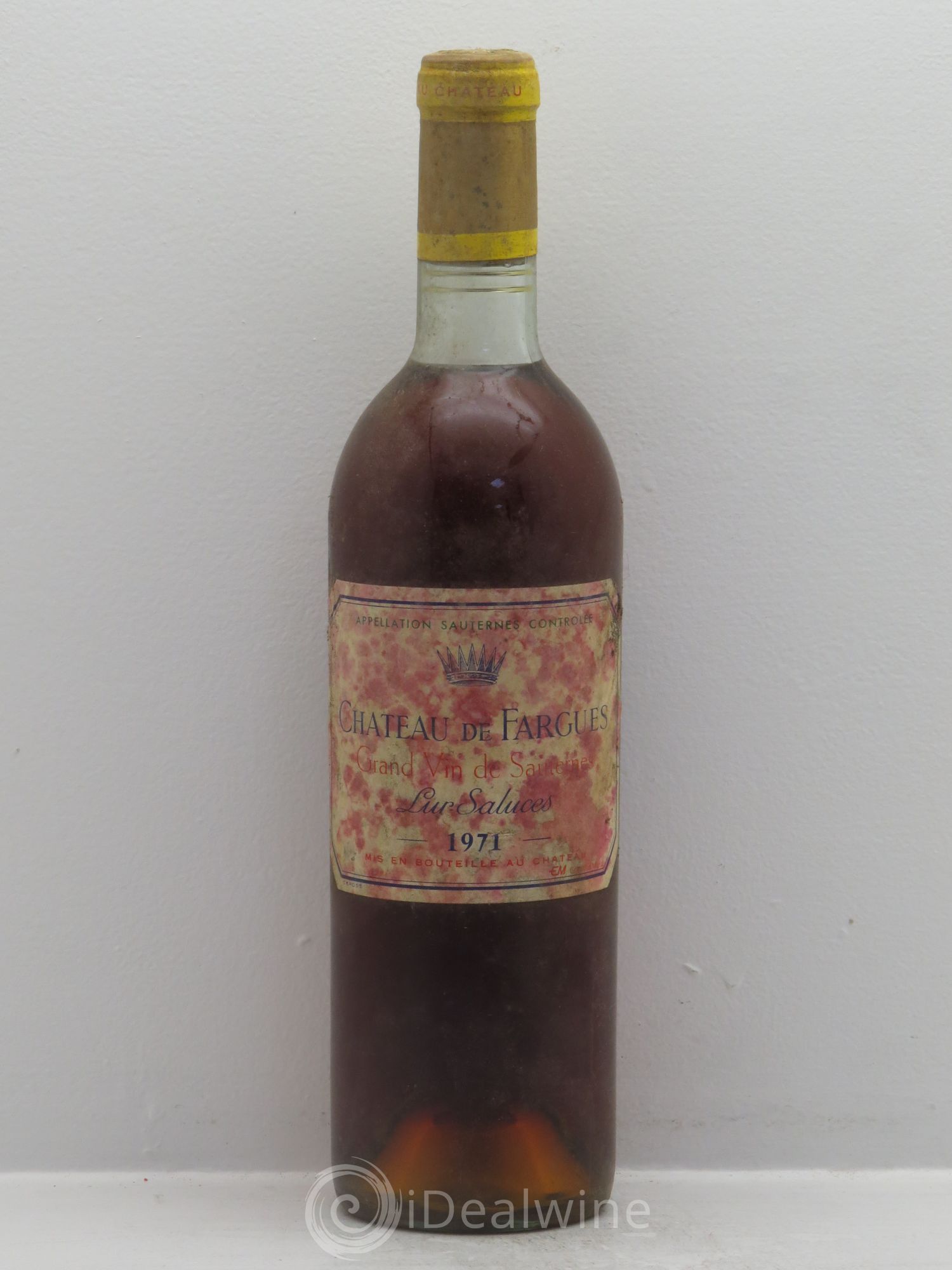 Château de Fargues 1971 - Lotto di 1 bottiglia - 0