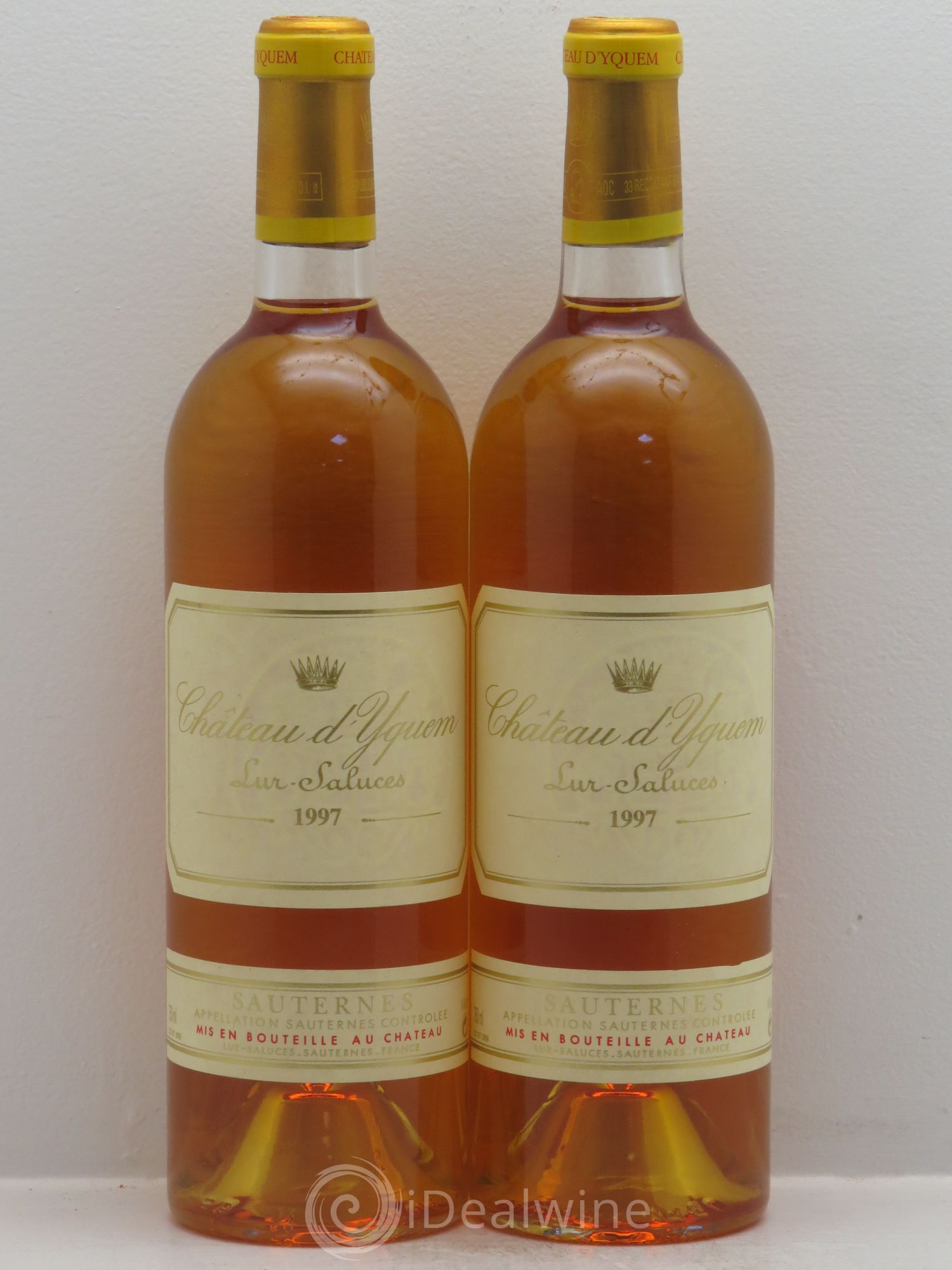 Château d' Yquem 1er Cru Classé Supérieur 1997 - Lotto di 2 bottiglie - 0