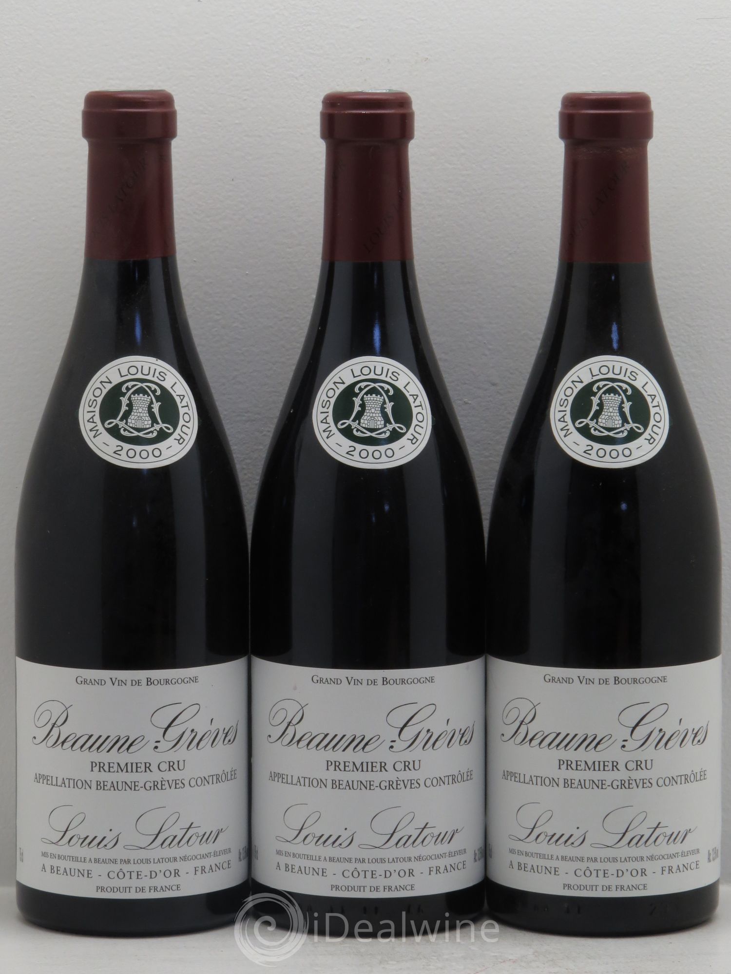 Beaune 1er Cru 2000 - Lot de 3 bouteilles - 0