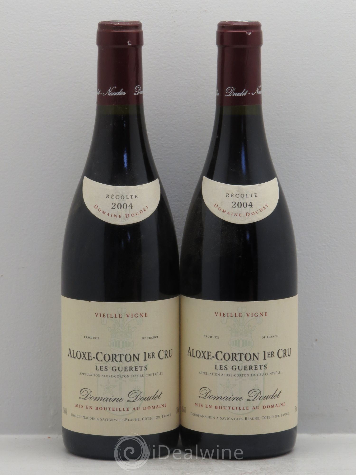 Aloxe-Corton 1er Cru Vieilles vignes -Daudet 2004 - Posten von 2 Flaschen - 0