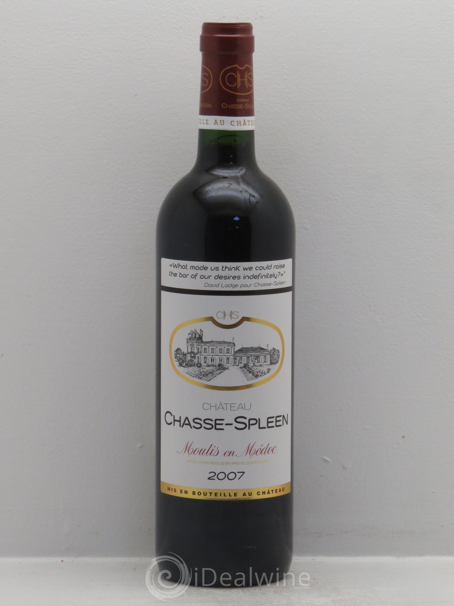 Château Chasse Spleen 2007 - Lot de 6 bouteilles - 0