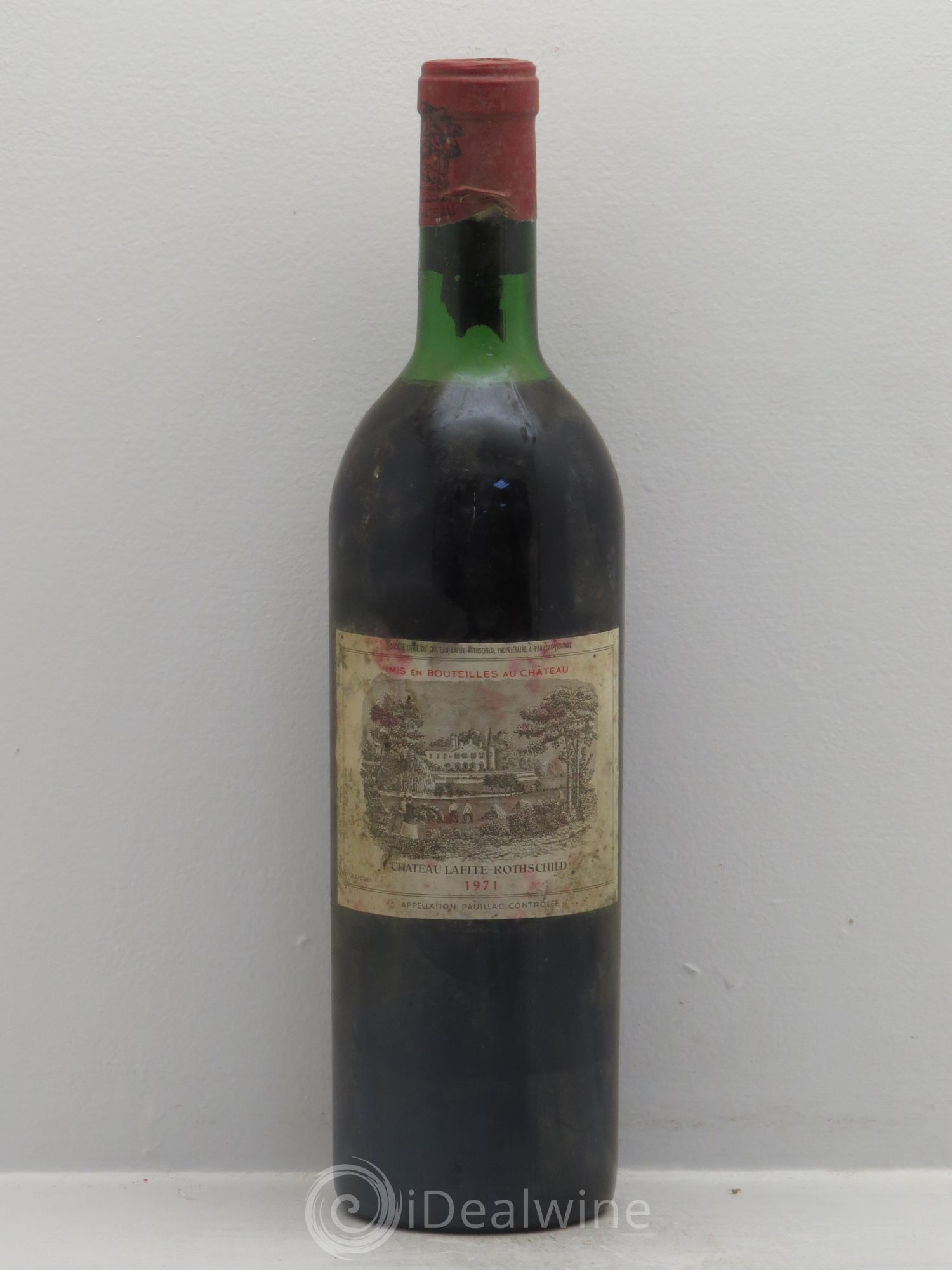 Château Lafite Rothschild 1er Grand Cru Classé 1971 - Lot de 1 bouteille - 0