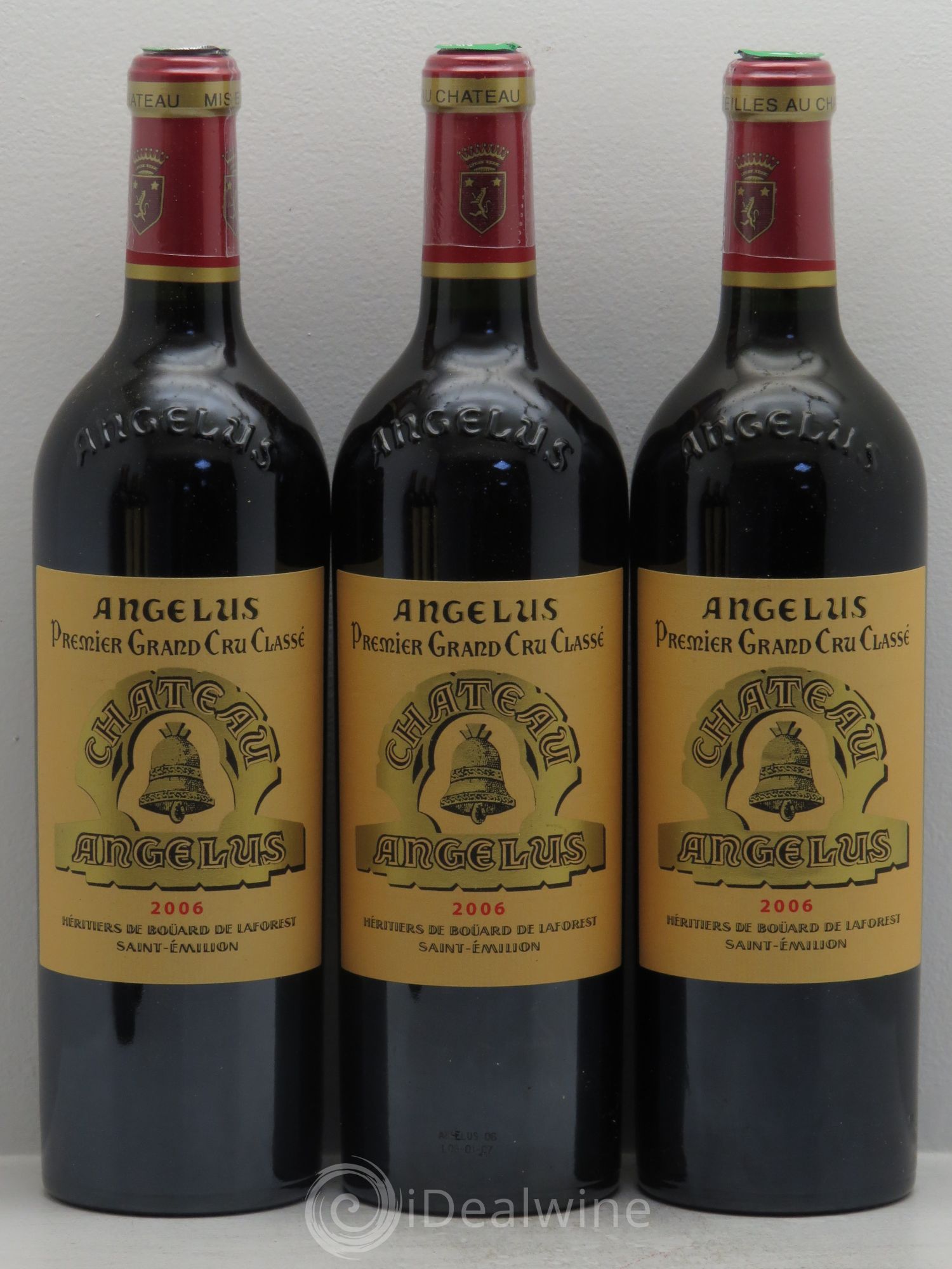 Château Angélus 1er Grand Cru Classé A 2006 - Lot de 6 bouteilles - 1