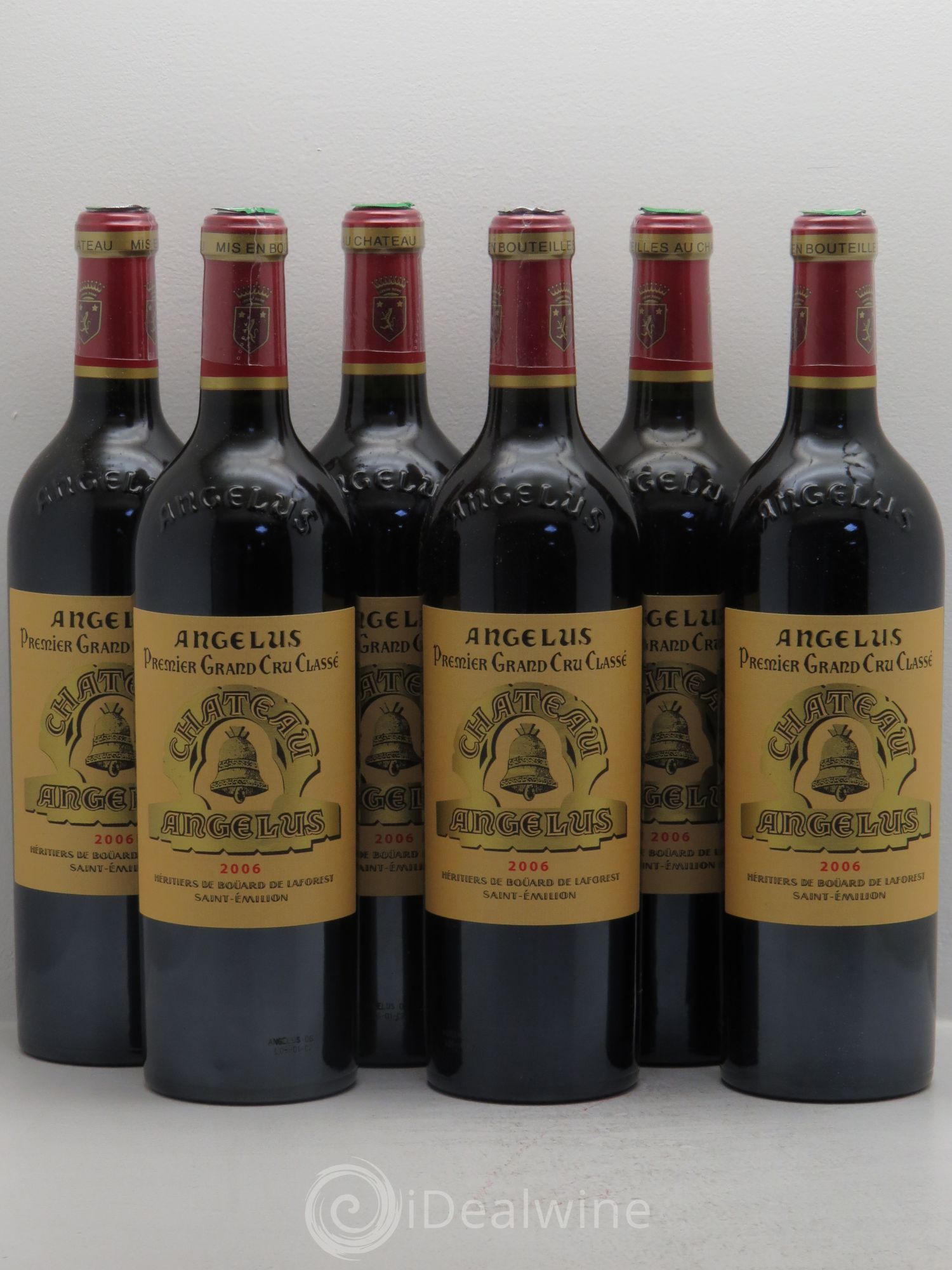 Château Angélus 1er Grand Cru Classé A 2006 - Lot de 6 bouteilles - 0