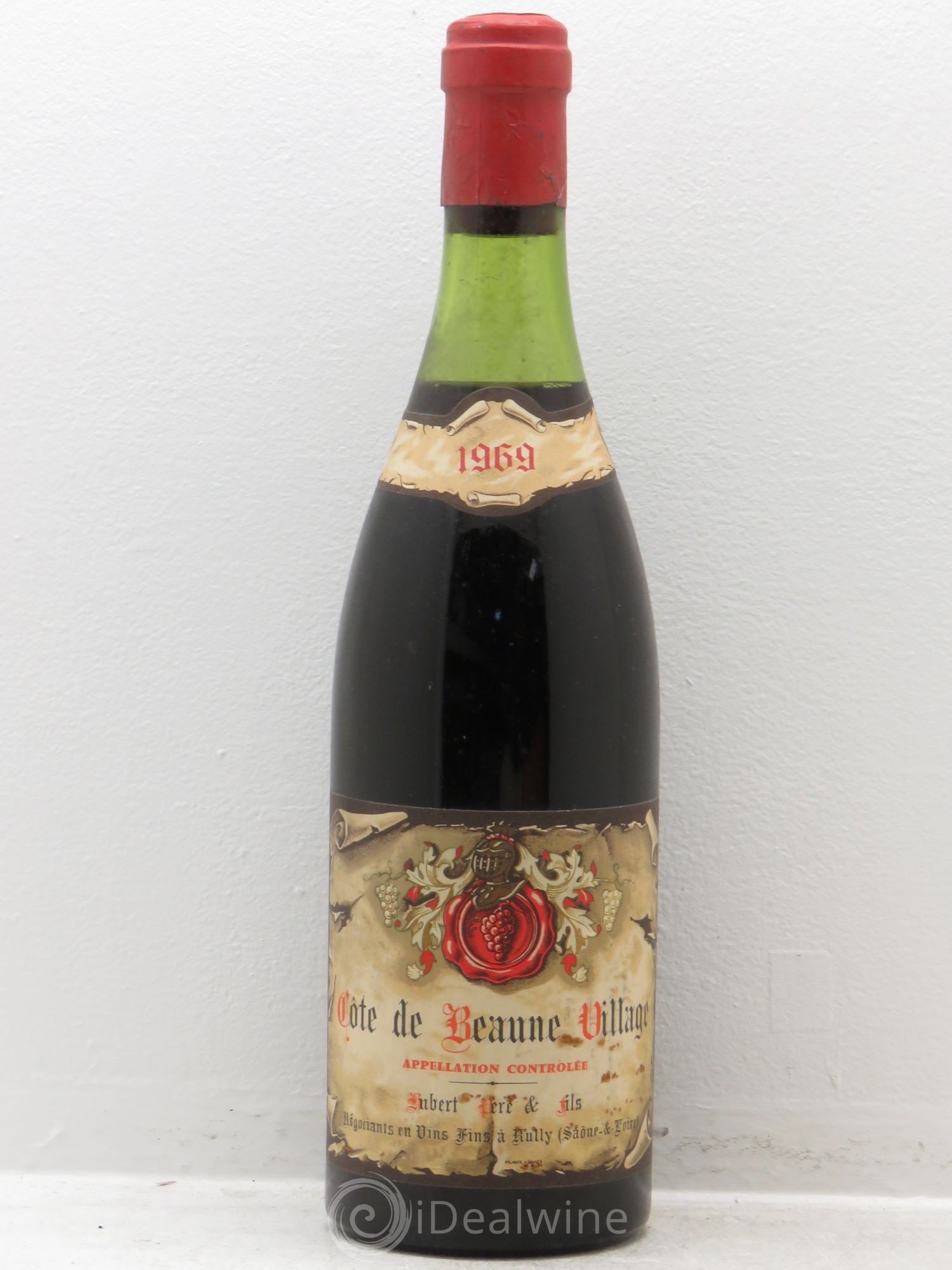 Côte de Beaune Village Hubert père et fils 1969 - Posten von 1 Flasche - 0