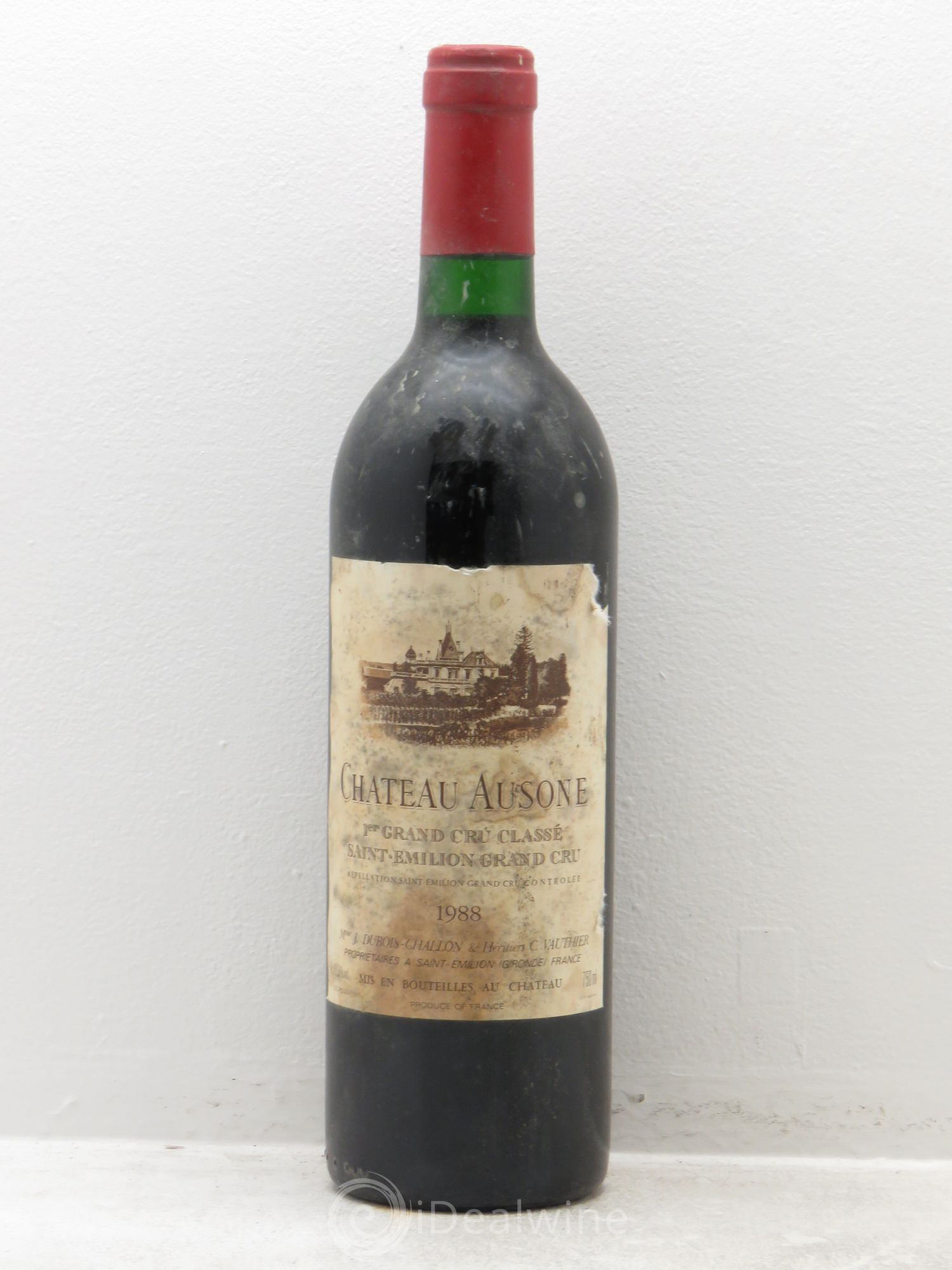 Château Ausone 1er Grand Cru Classé A 1988 - Lot de 1 bouteille - 0